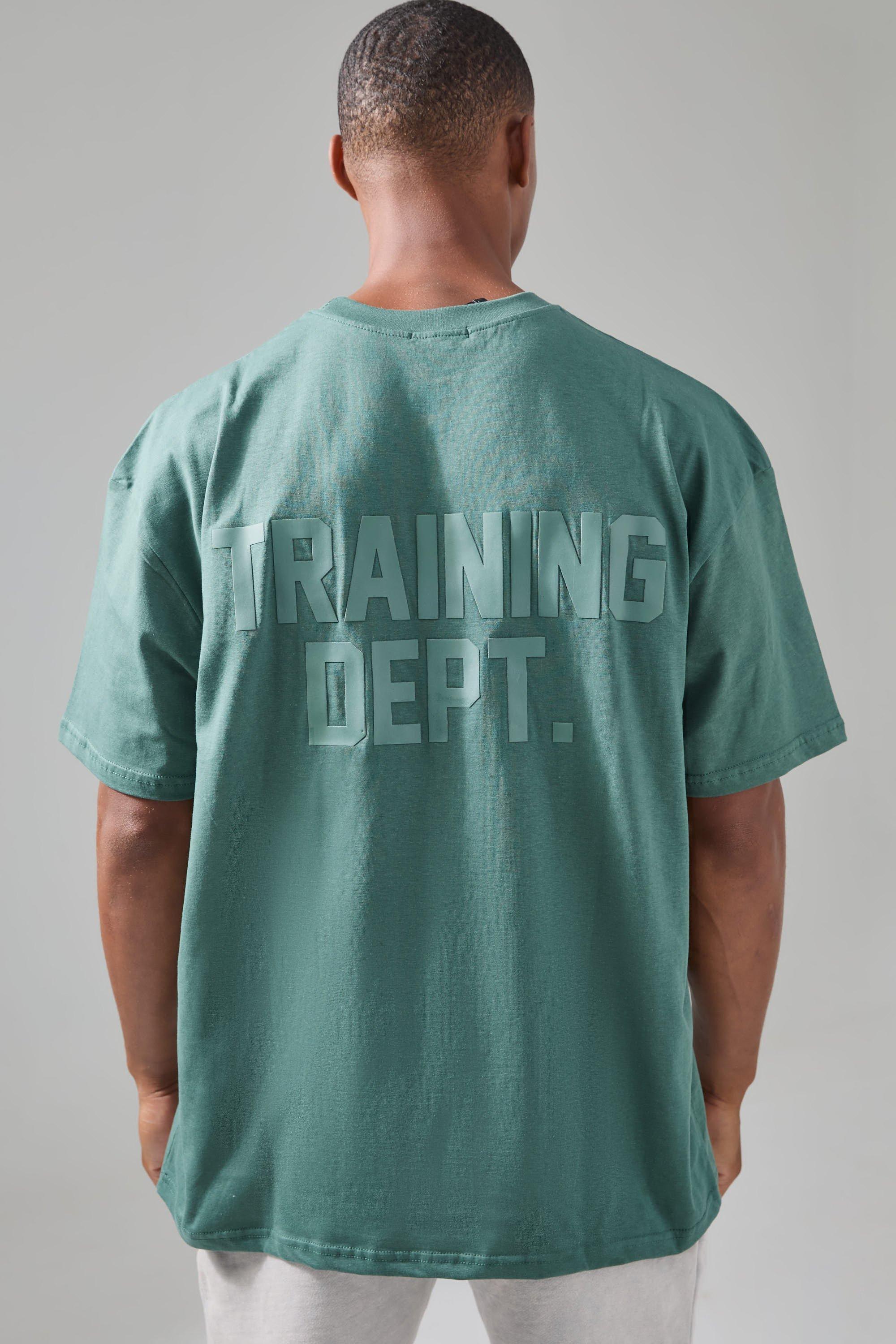Image of Active Training Dept Oversized T-shirt, Verde