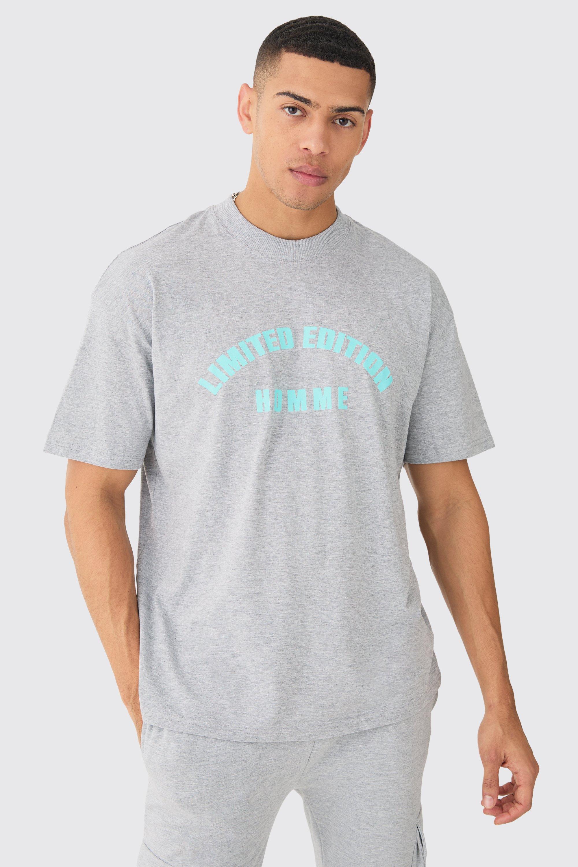Image of T-shirt oversize Limited Edition, Grigio