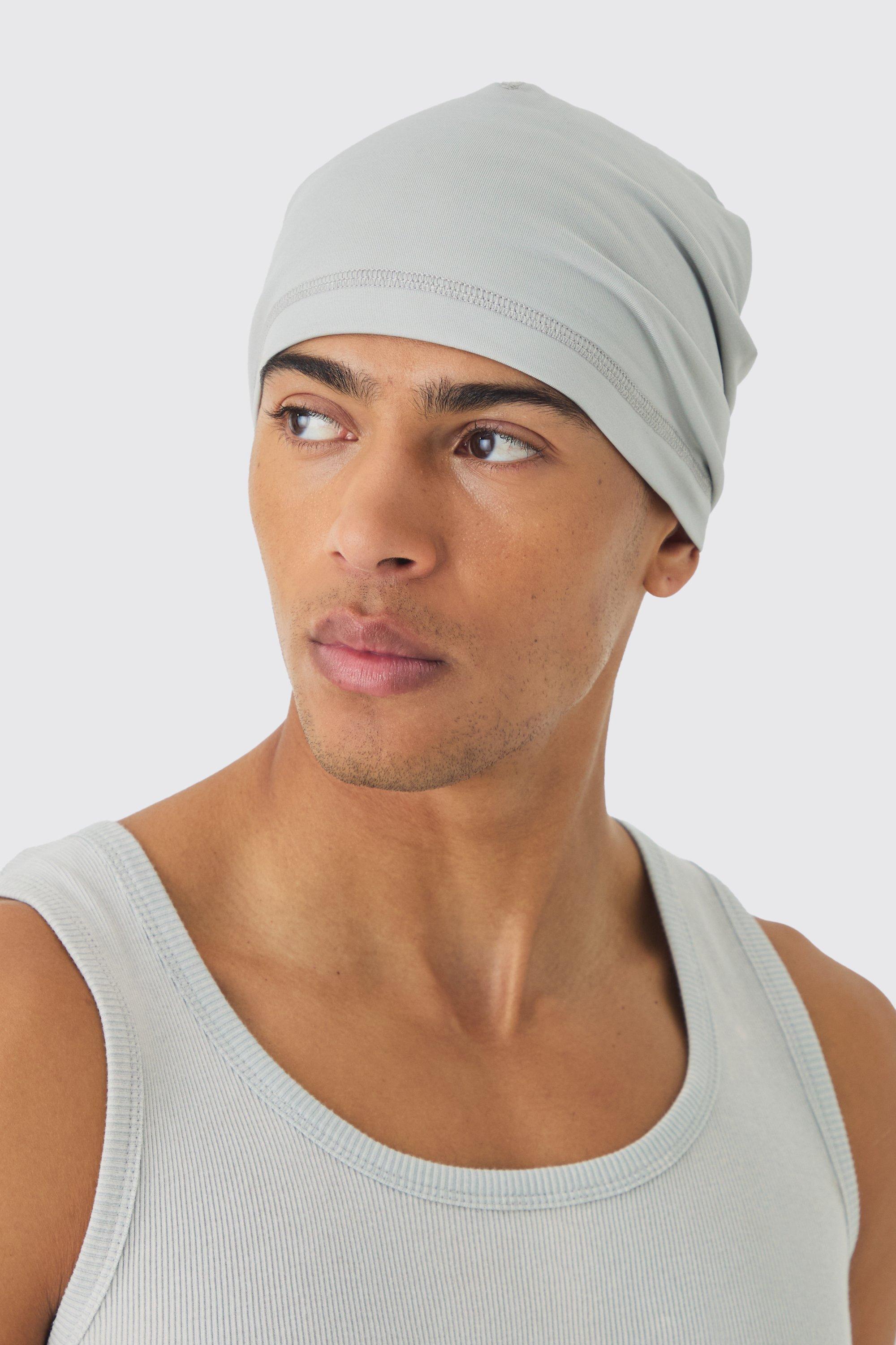 Mens Beanie In Grey, Grey