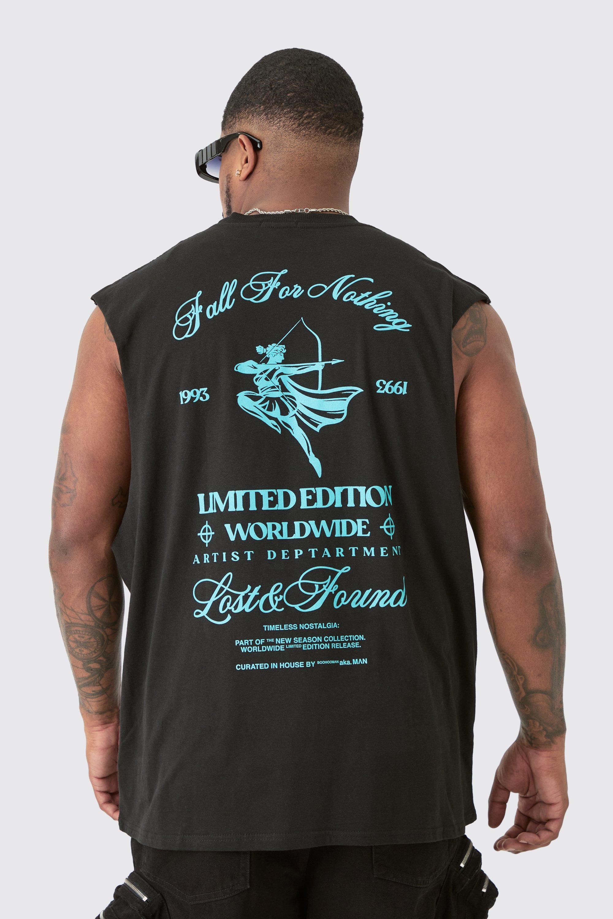 Image of Plus Limited Edition Worldwide Tank In Black, Nero