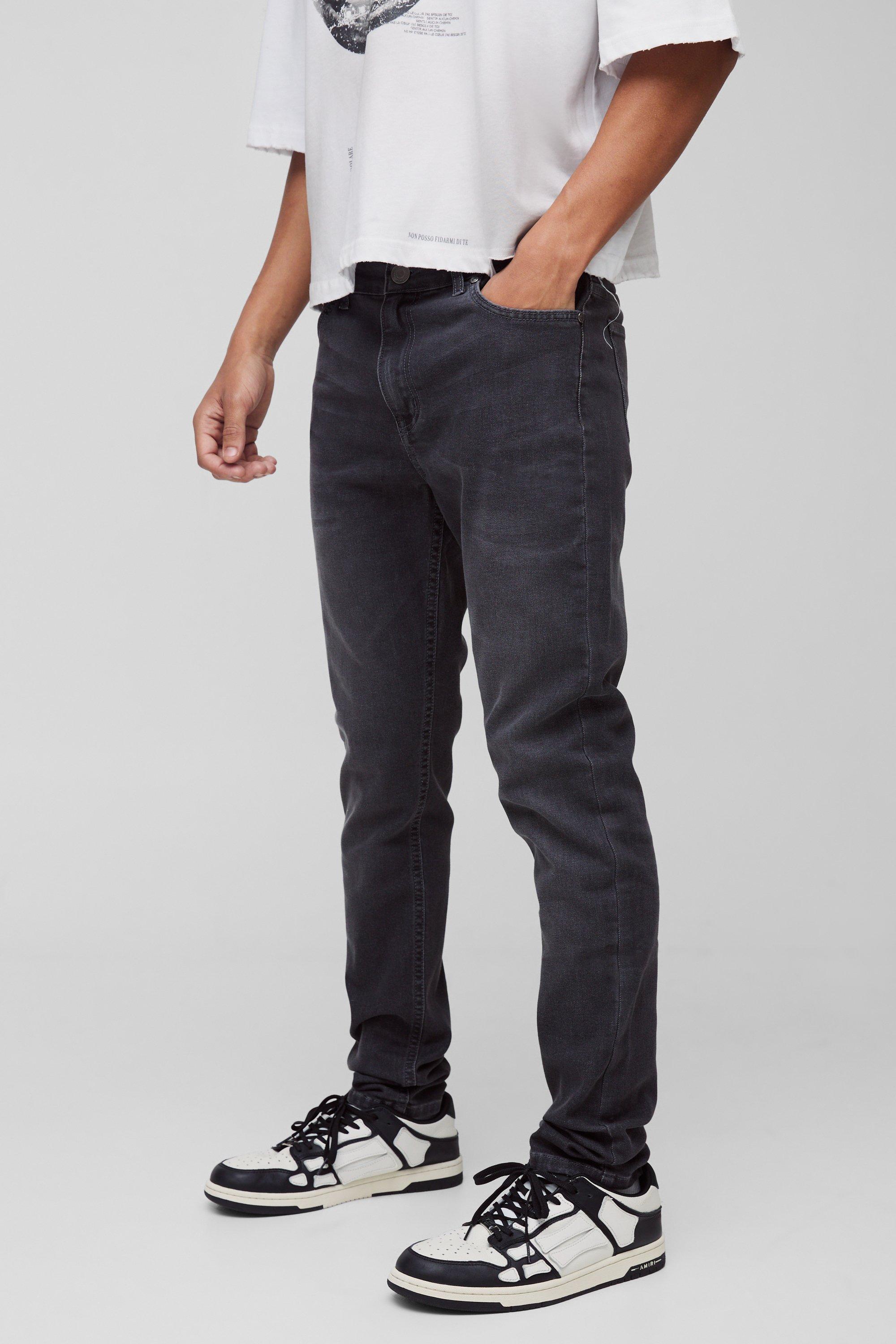 Jeans Skinny Fit Stretch, Grigio