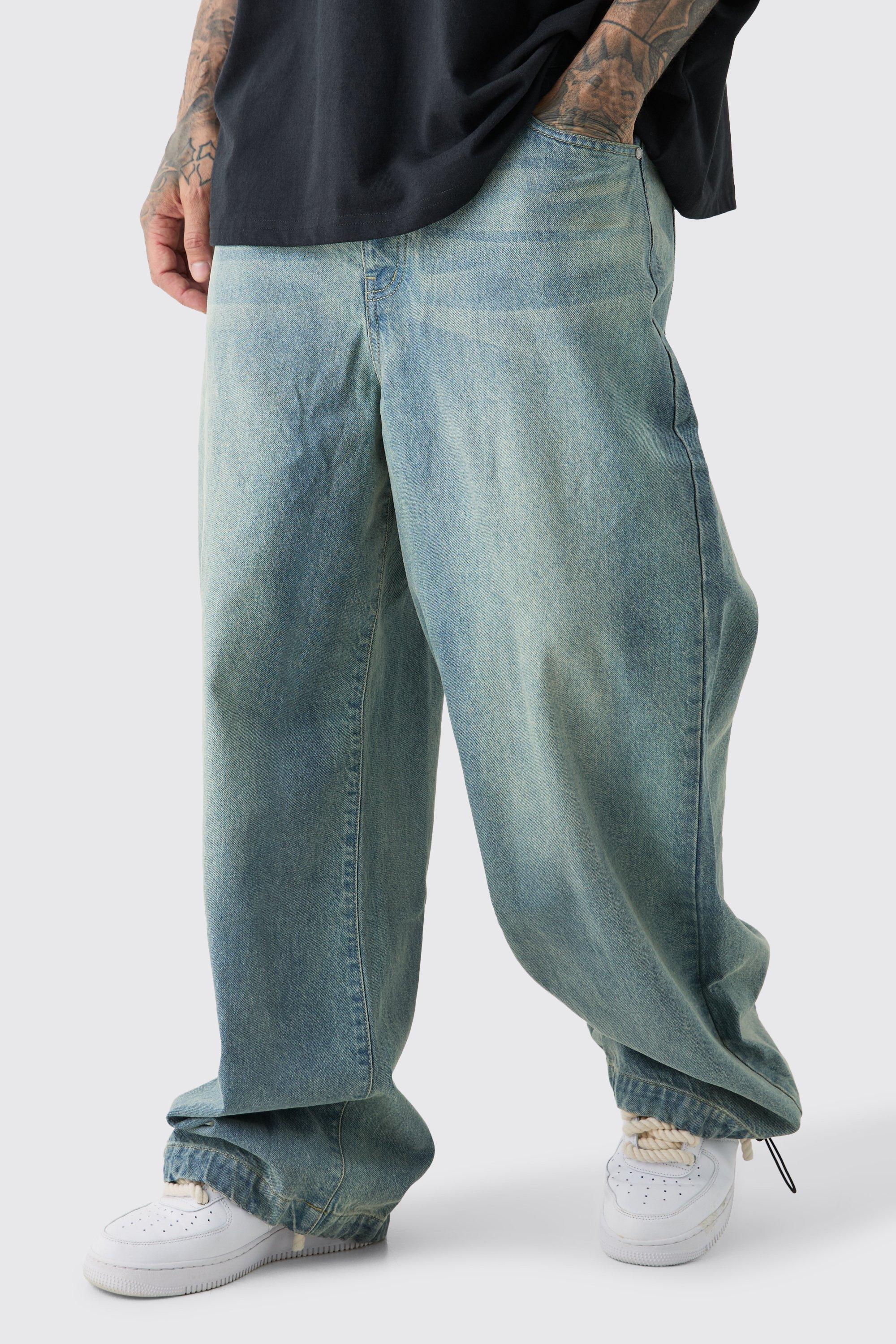 Jeans Parachute Tall in denim, Azzurro