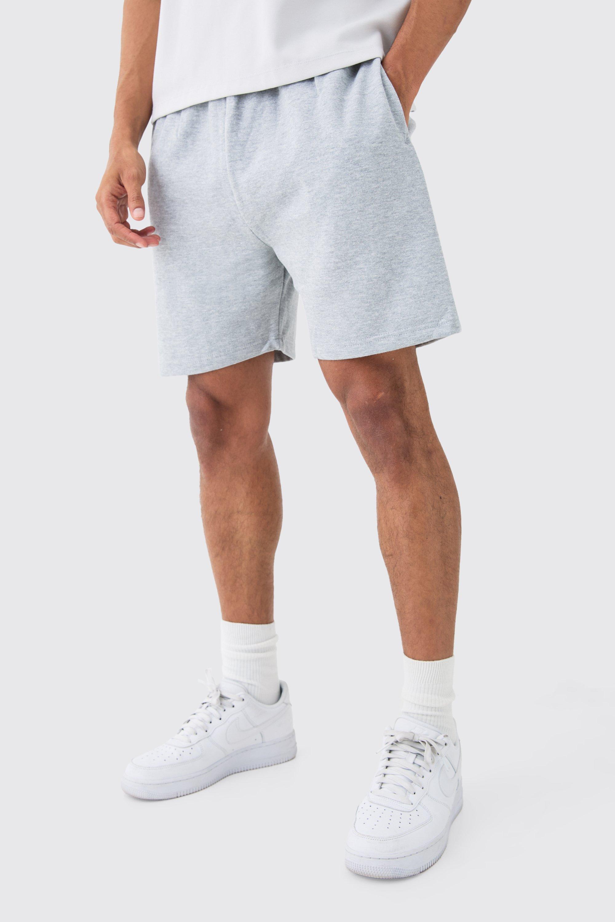 Image of Oversized Jersey Shorts, Grigio