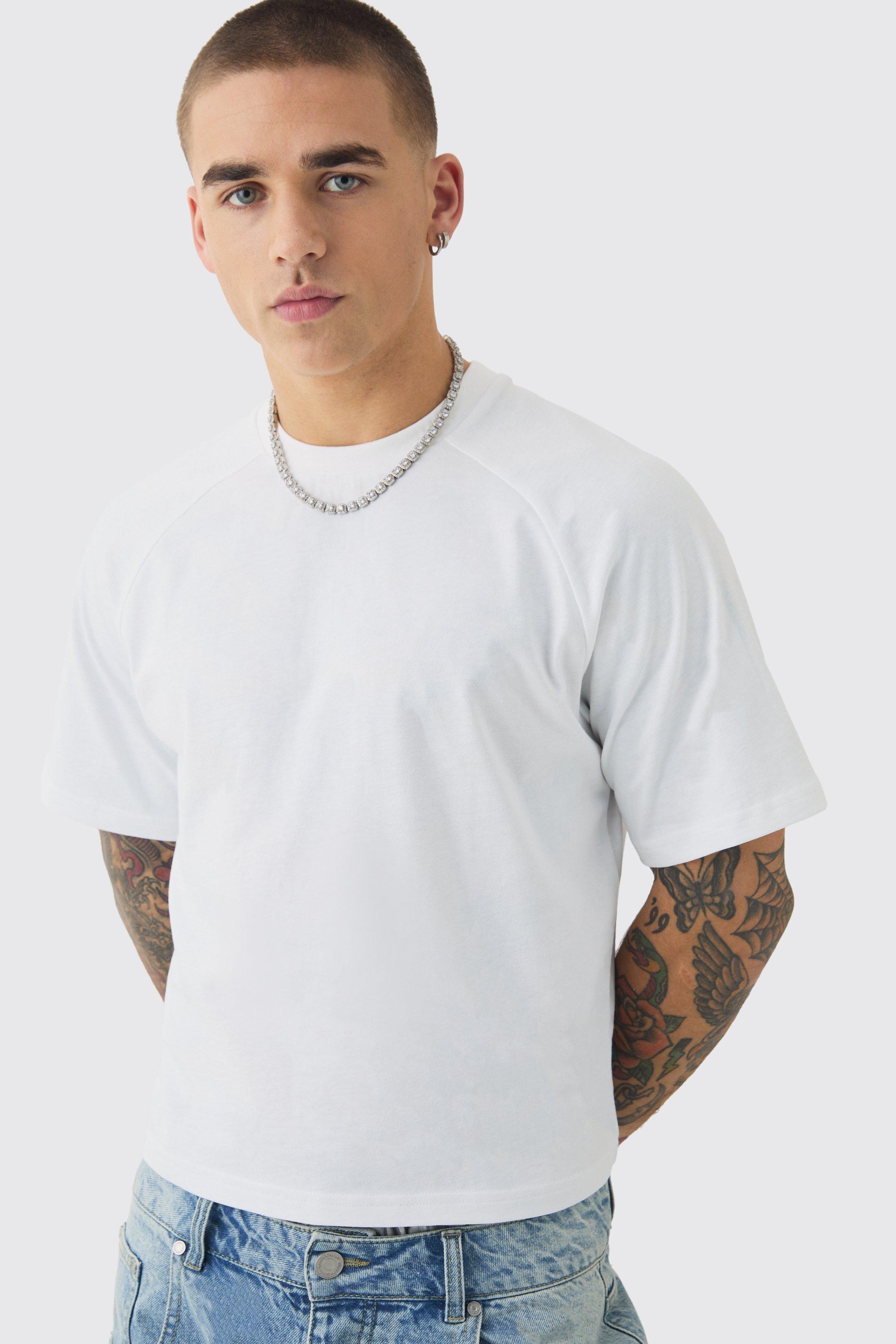 T-shirt da neonato con maniche raglan, Cream