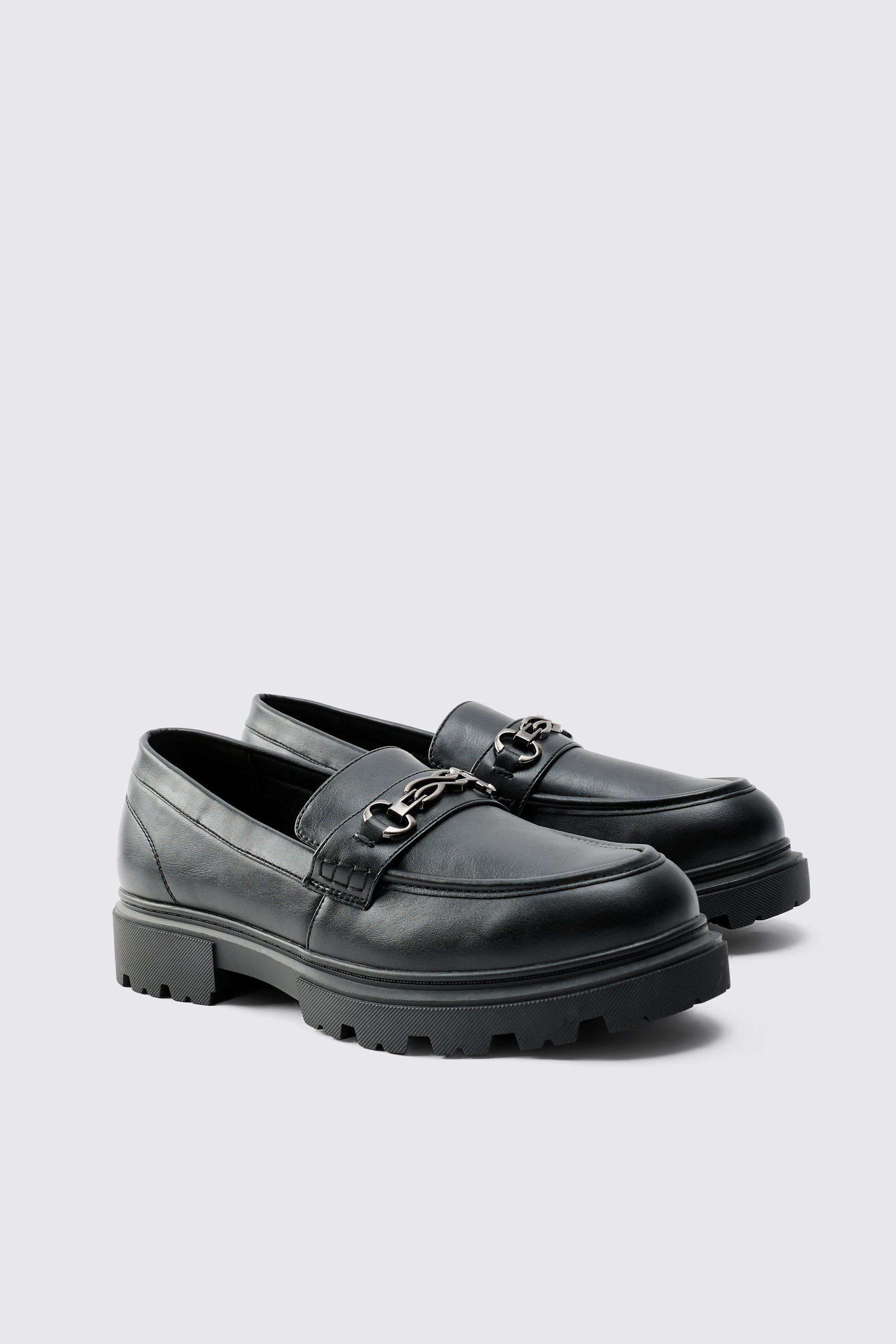 Boohoo Loafers Met Loafers En Zool, Black