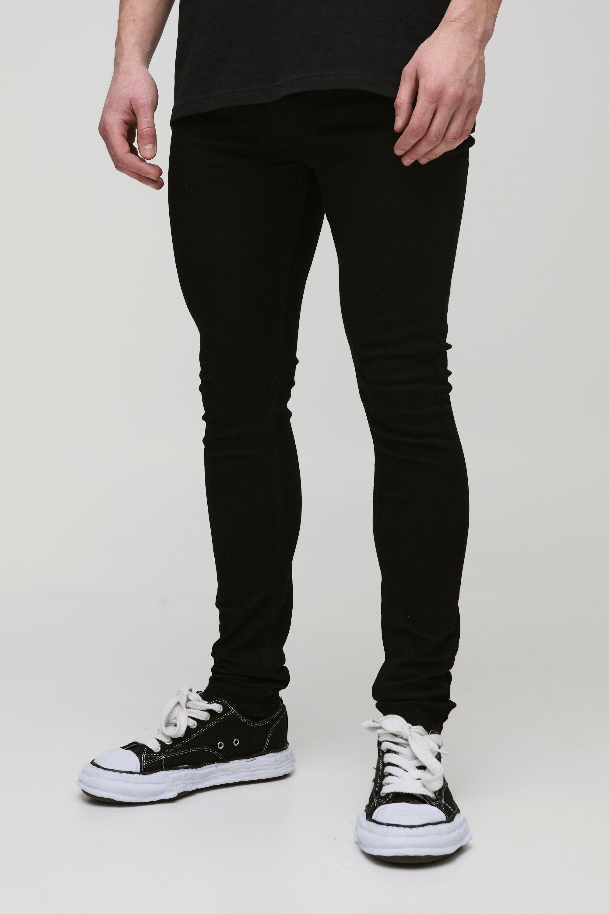 Image of Jeans Tall Super Skinny Fit in Stretch, Nero