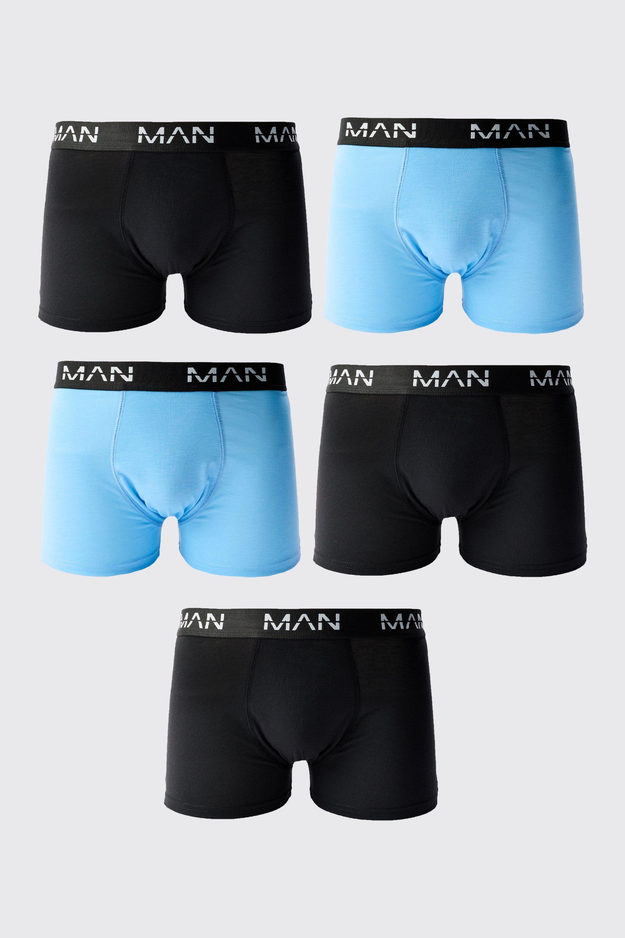 Image of Boxer misti Man Dash - set di 5 paia, Multi