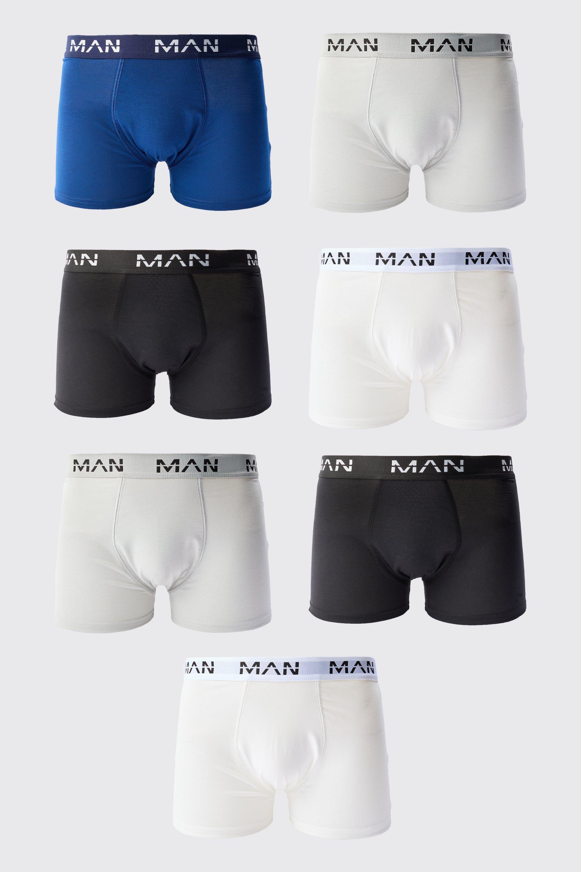 Boxer Man in colori misti - set di 7 paia, Multi