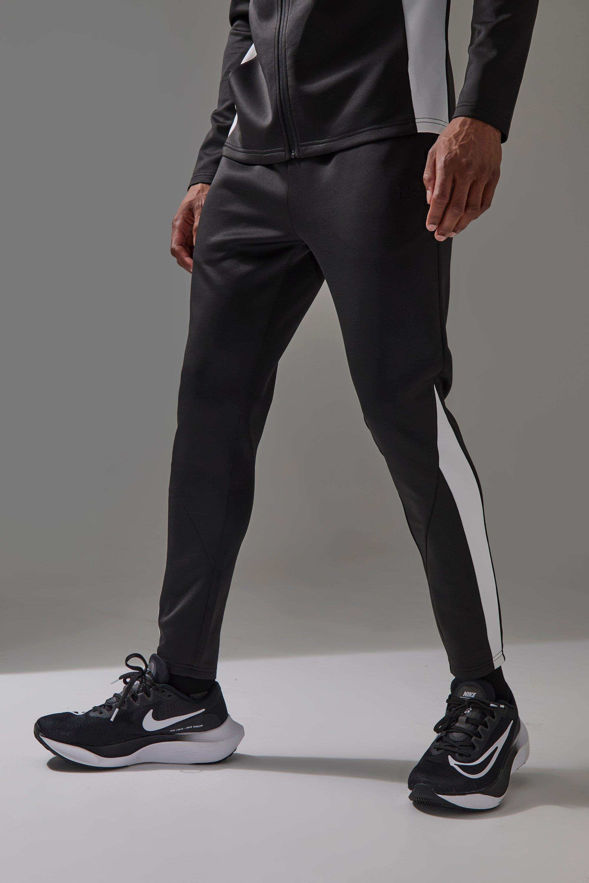 Pantaloni tuta affusolati Man Active Skinny Fit, Nero