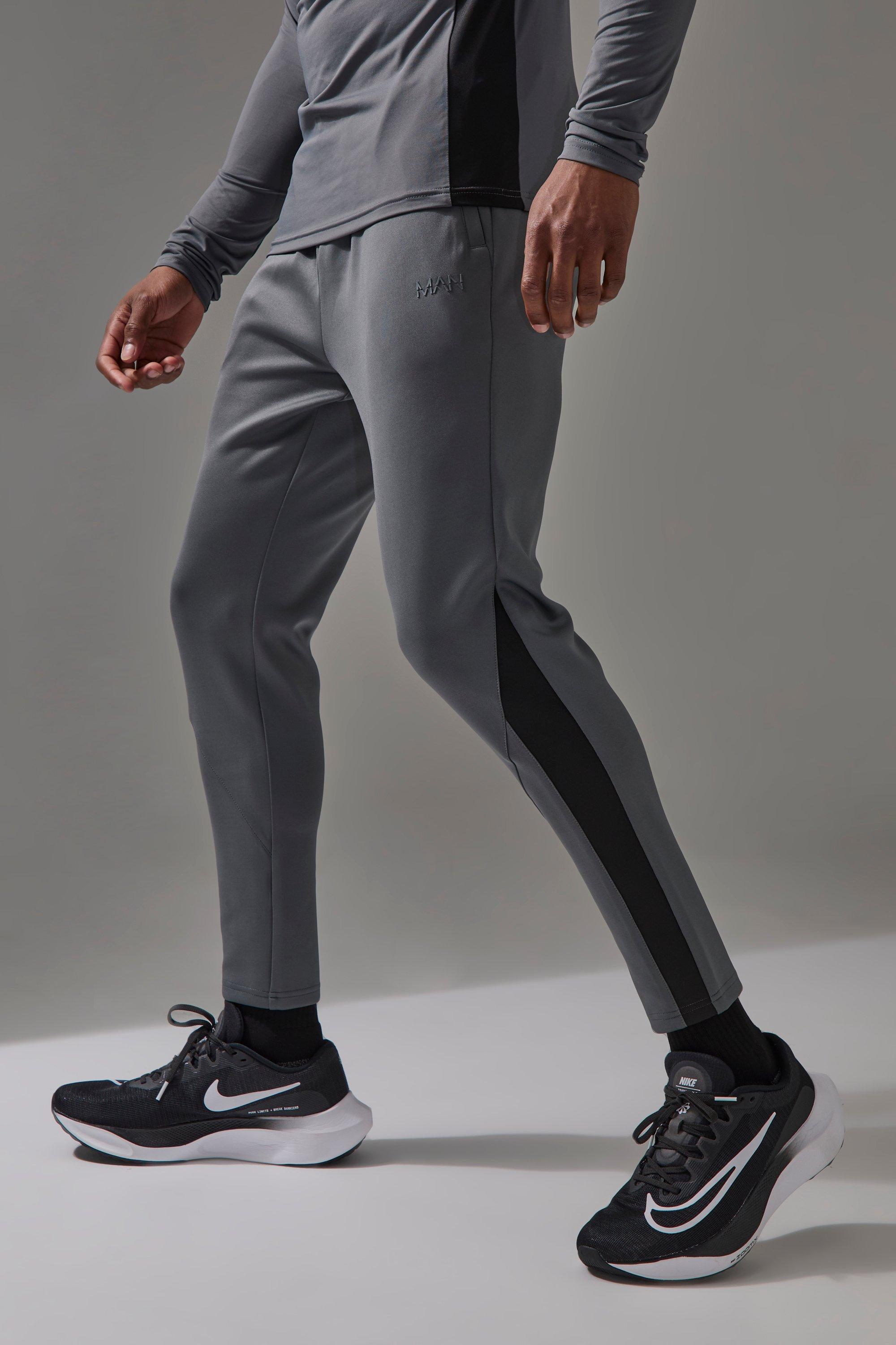 Pantaloni tuta affusolati Man Active Skinny Fit, Grigio