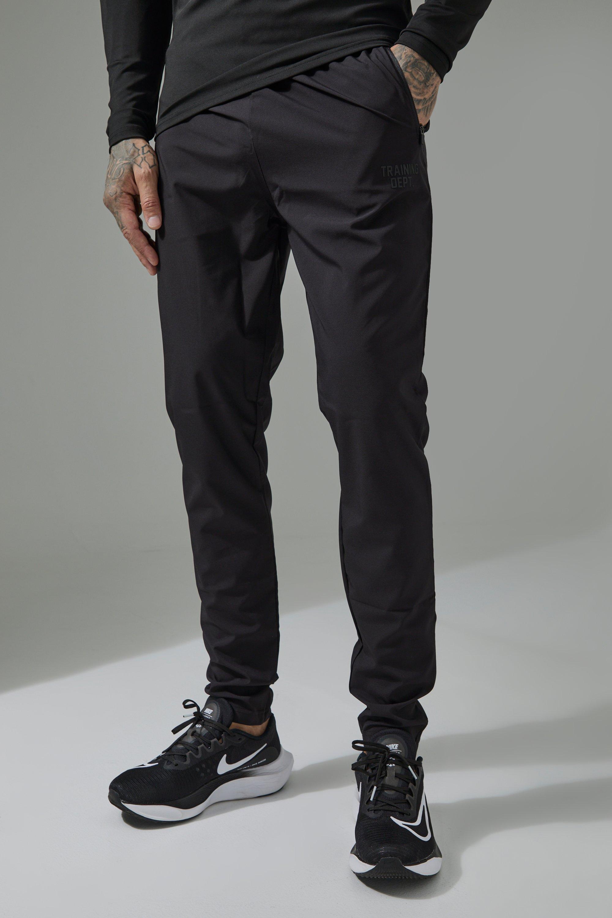Pantaloni tuta Tall Man Active Training Dept in Stretch, Nero