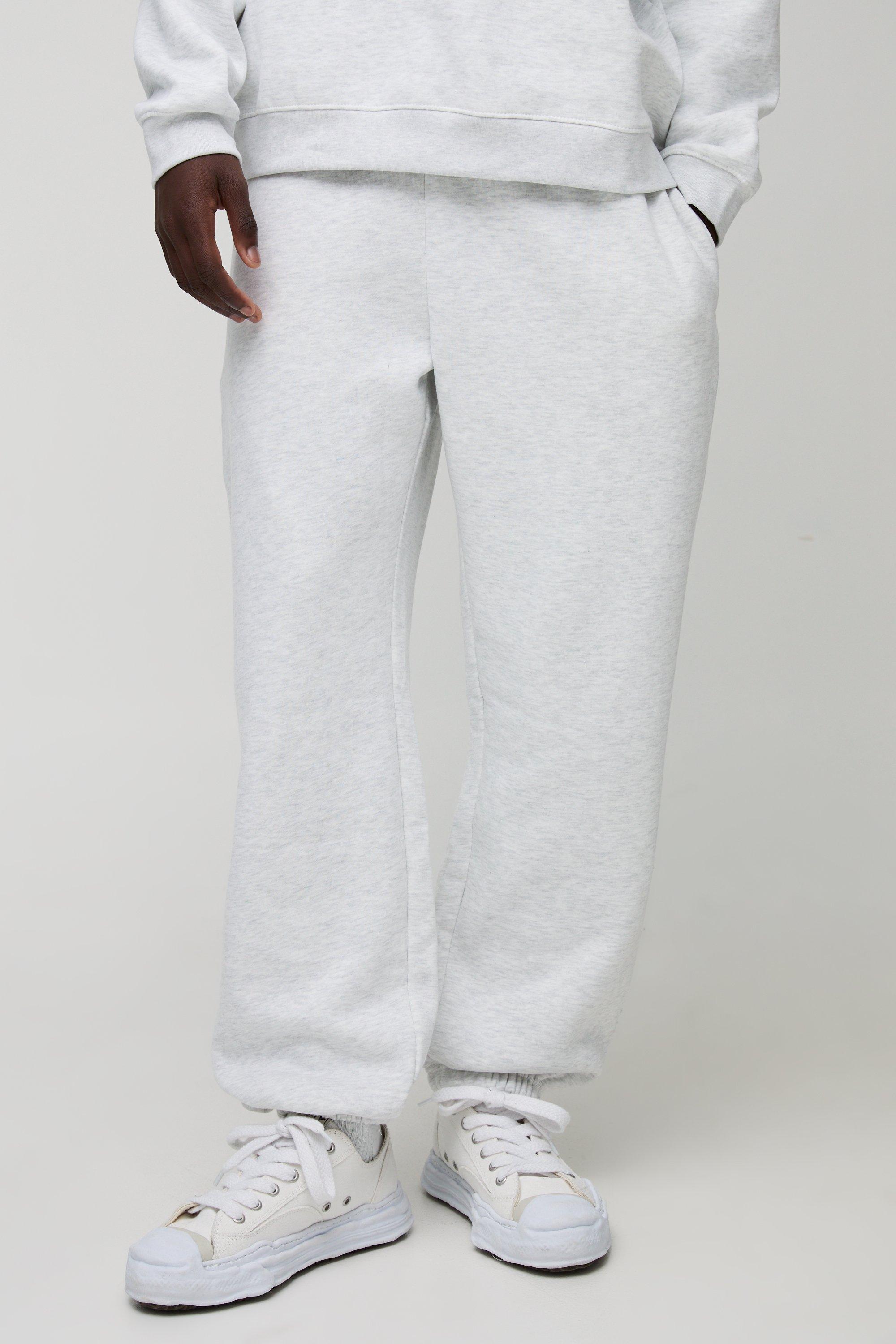 Pantaloni tuta oversize Basic, Grigio