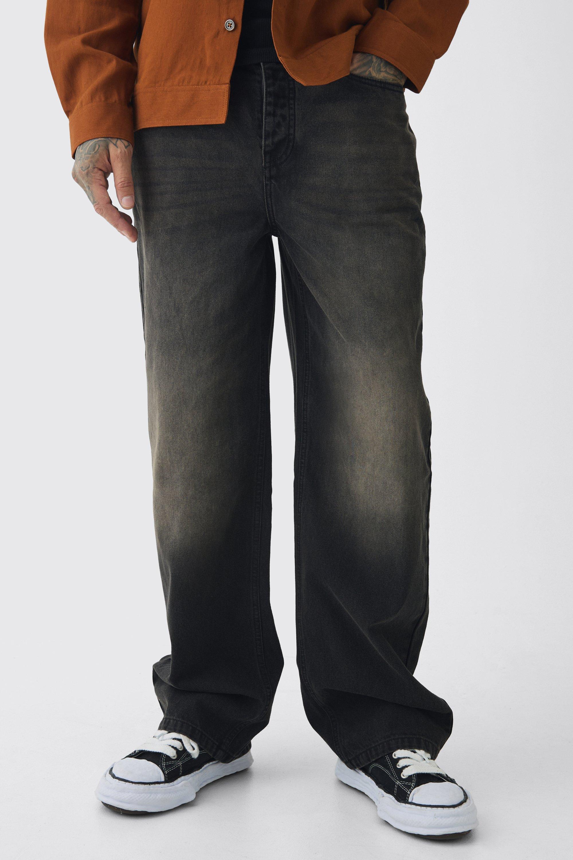 Jeans Tall rilassati, Brown