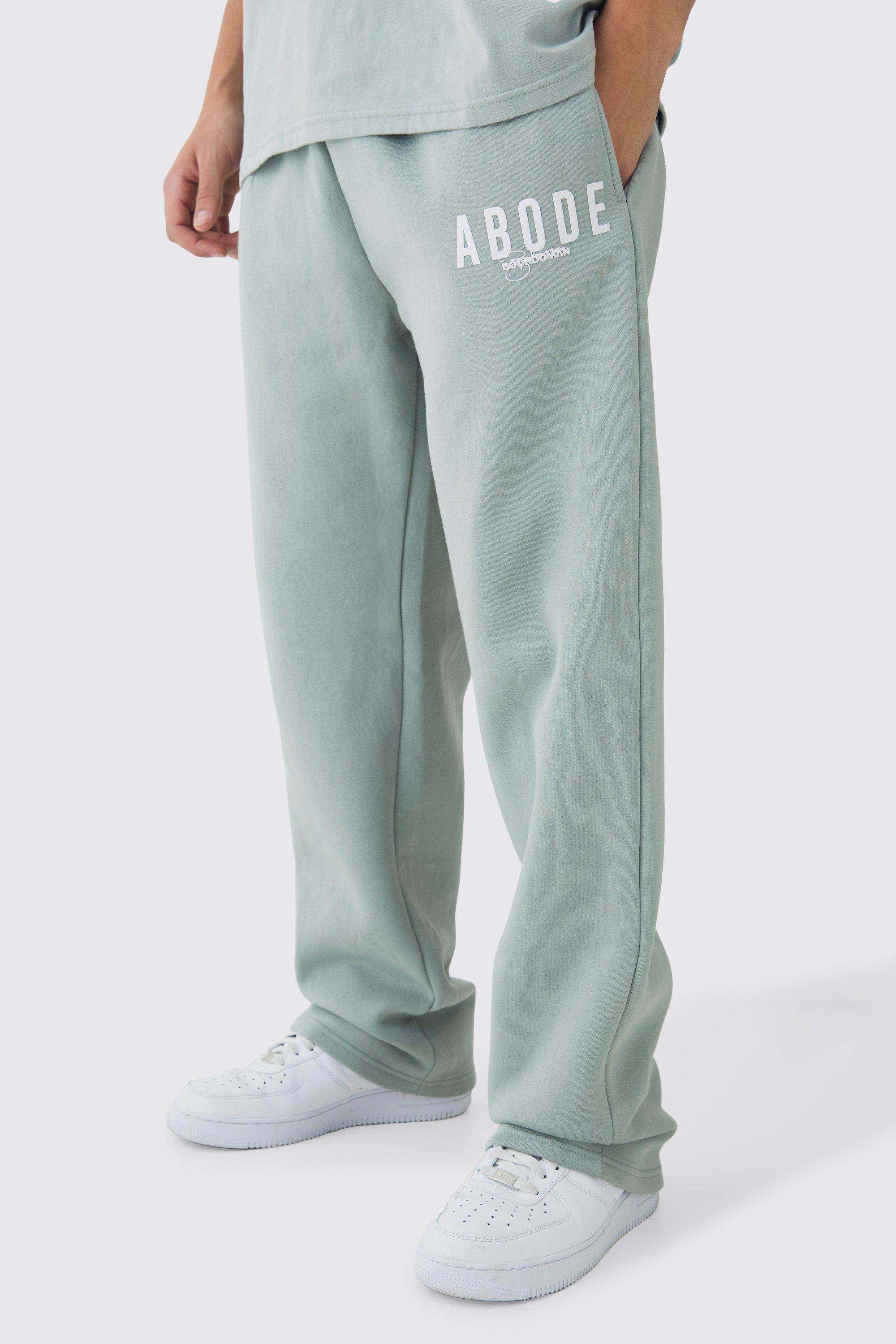 Mens Grey Relaxed Abode Jogger, Grey