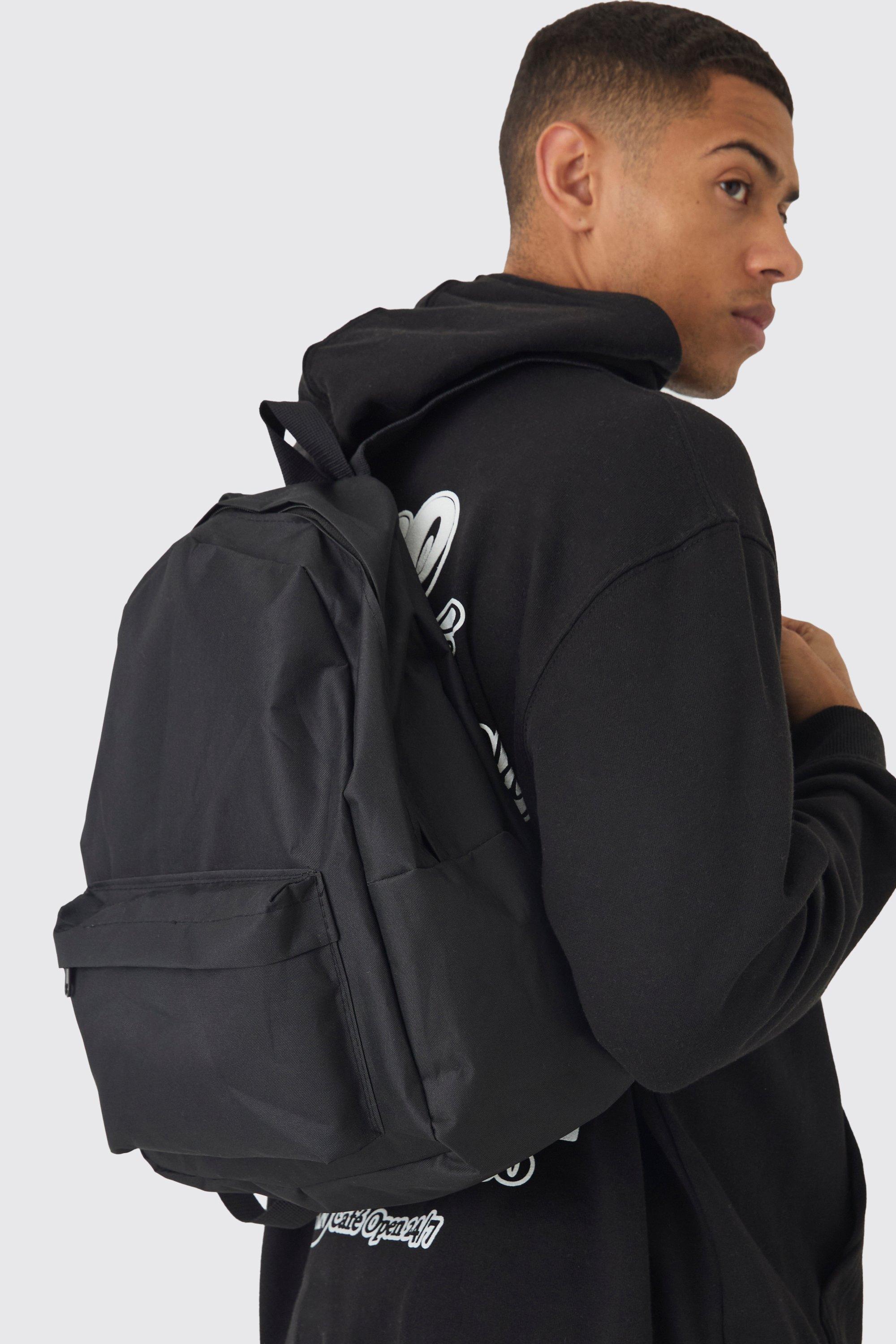 Classic Rucksack In Black, Nero