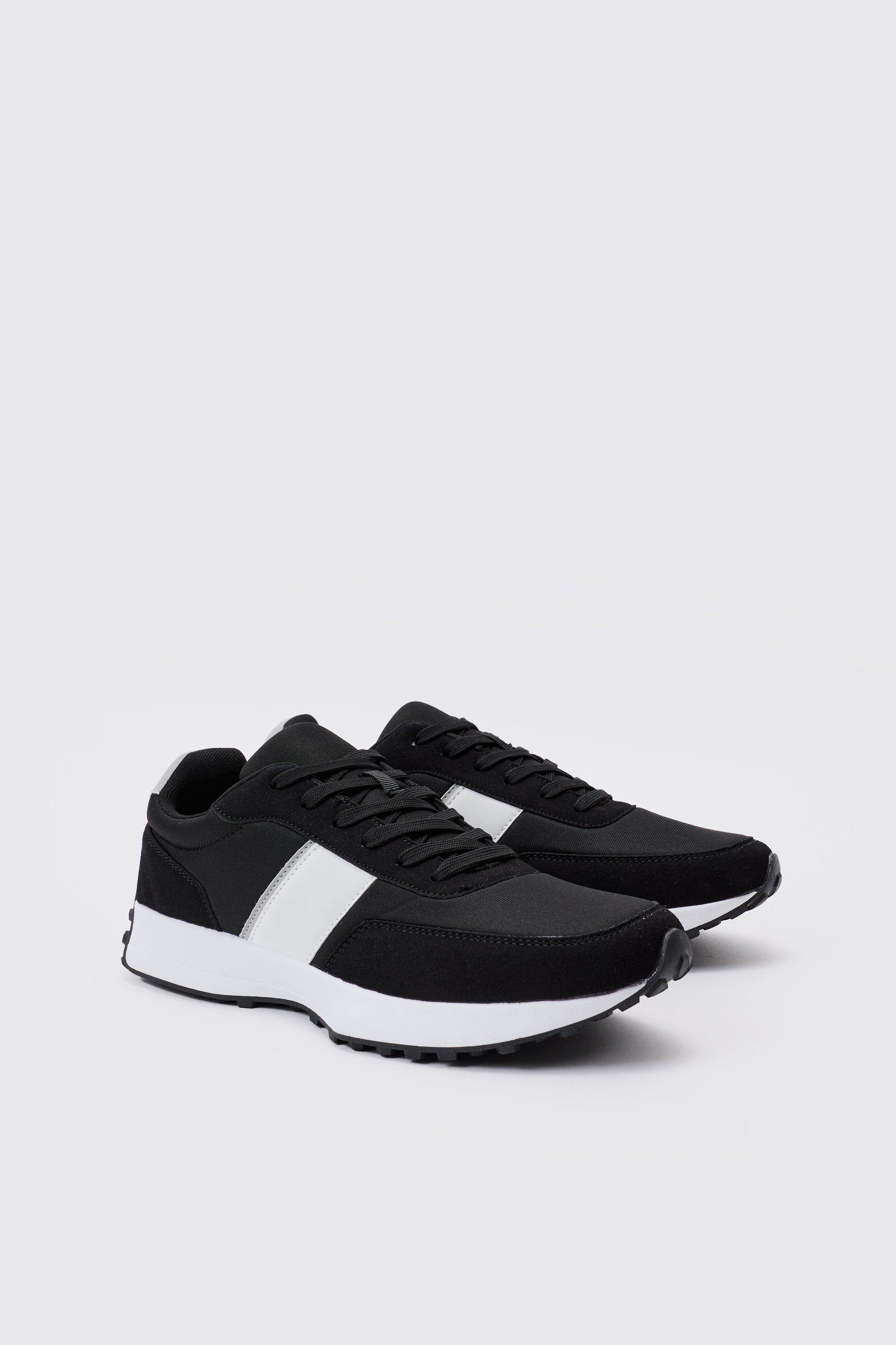 Mens Black Runner Trainer, Black