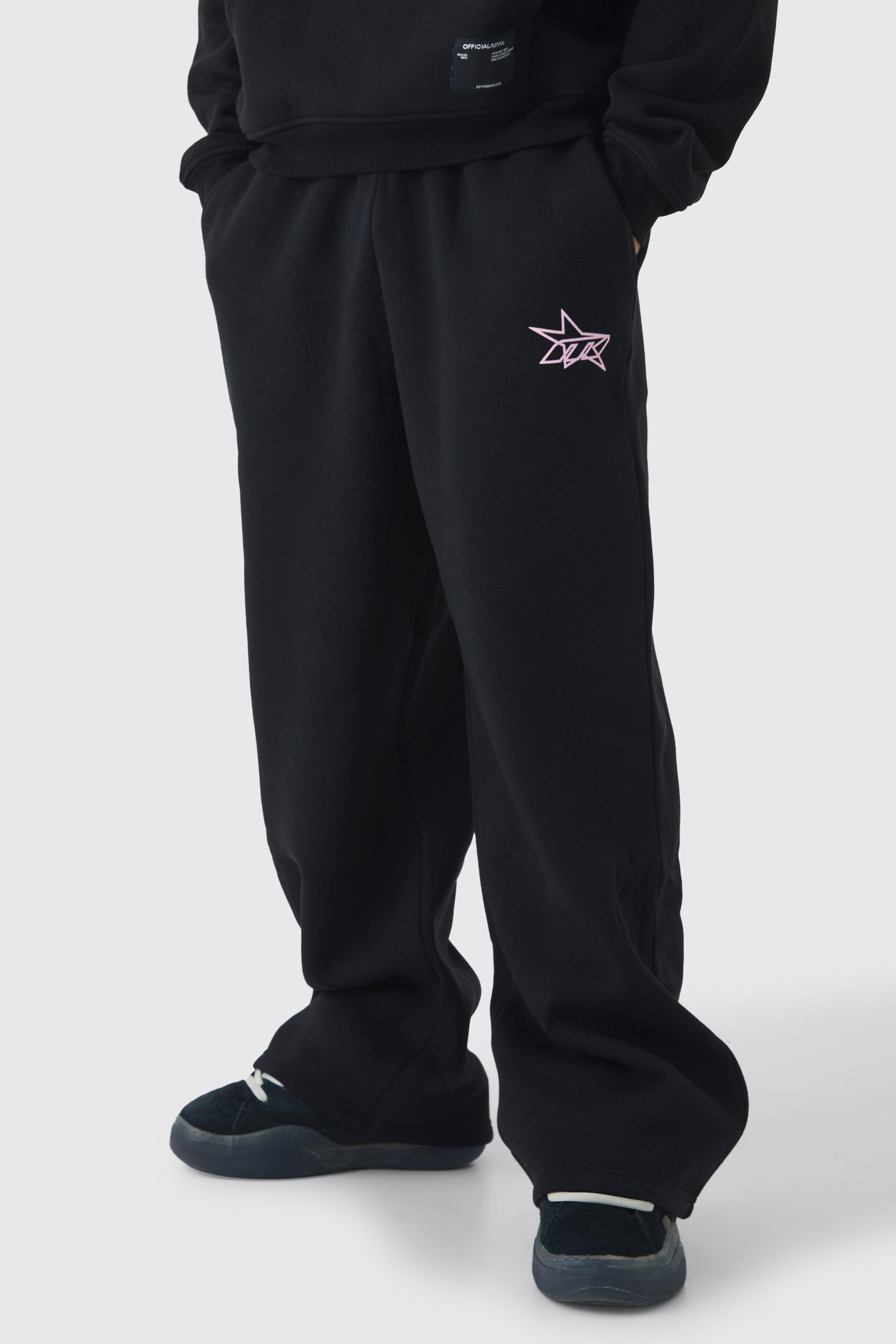 Men's Graphic Sweatpants | boohooMAN USA