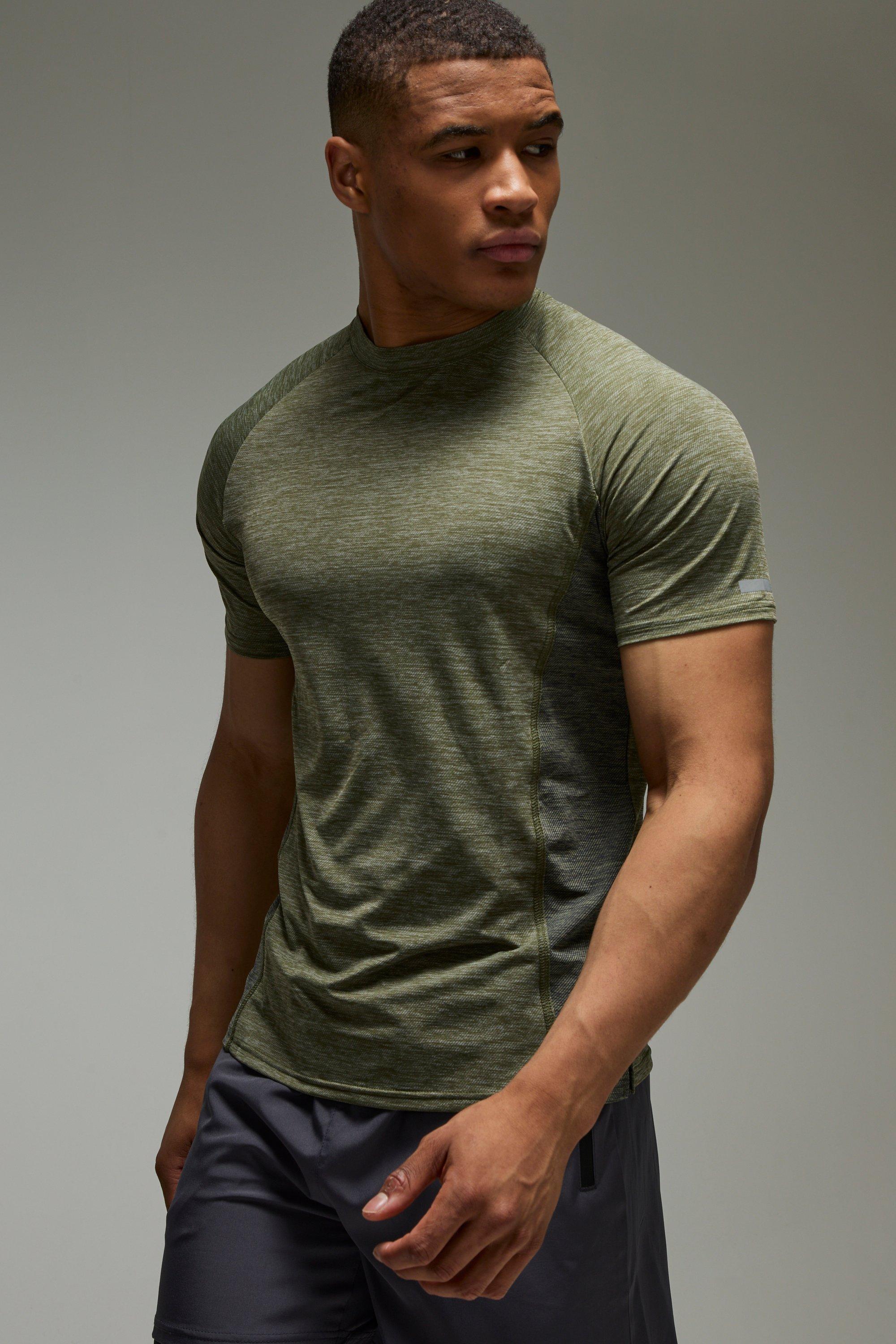 T-shirt leggera Man Active Gym, Verde