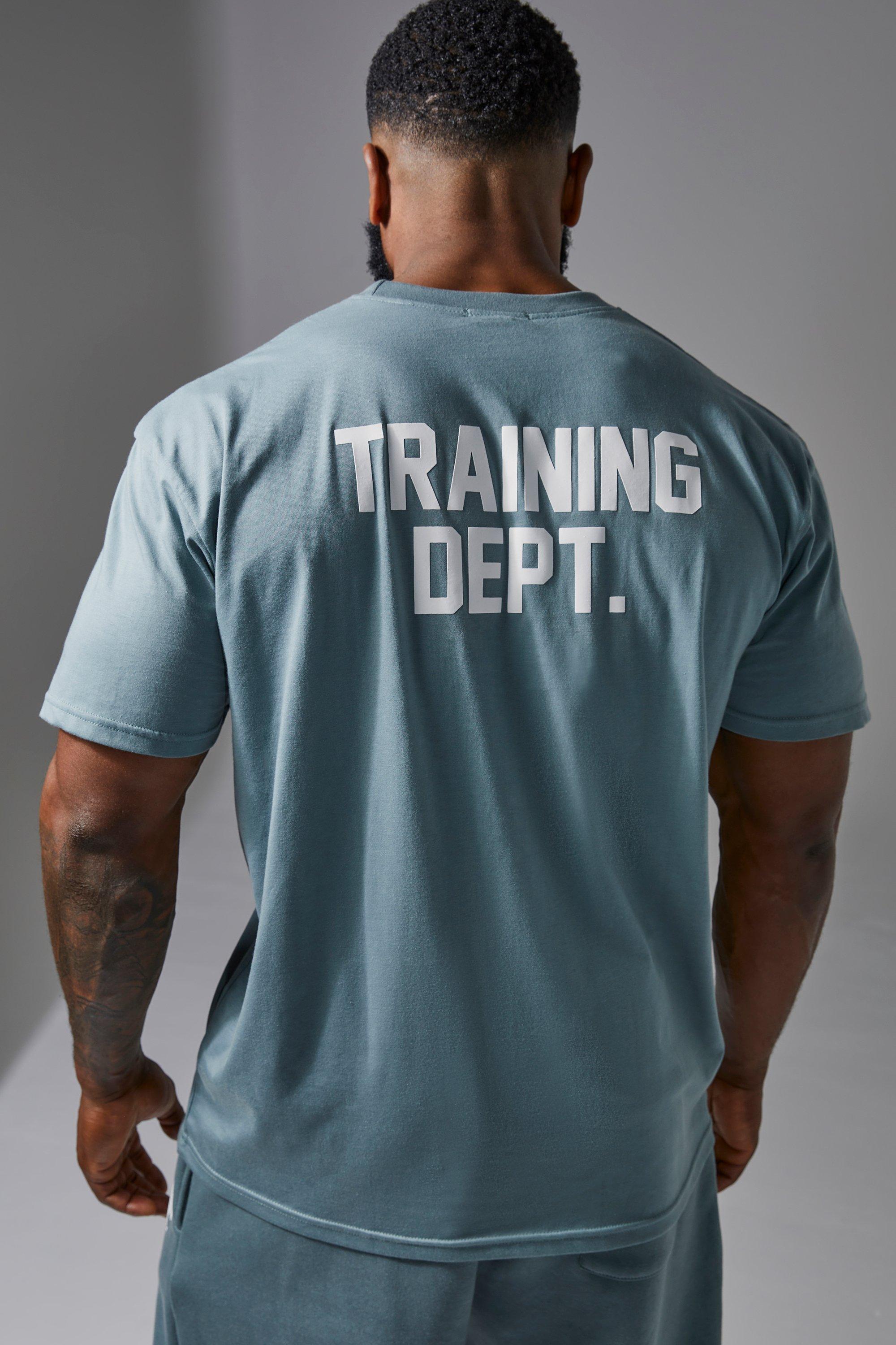 T-shirt oversize Training Dept, Verde