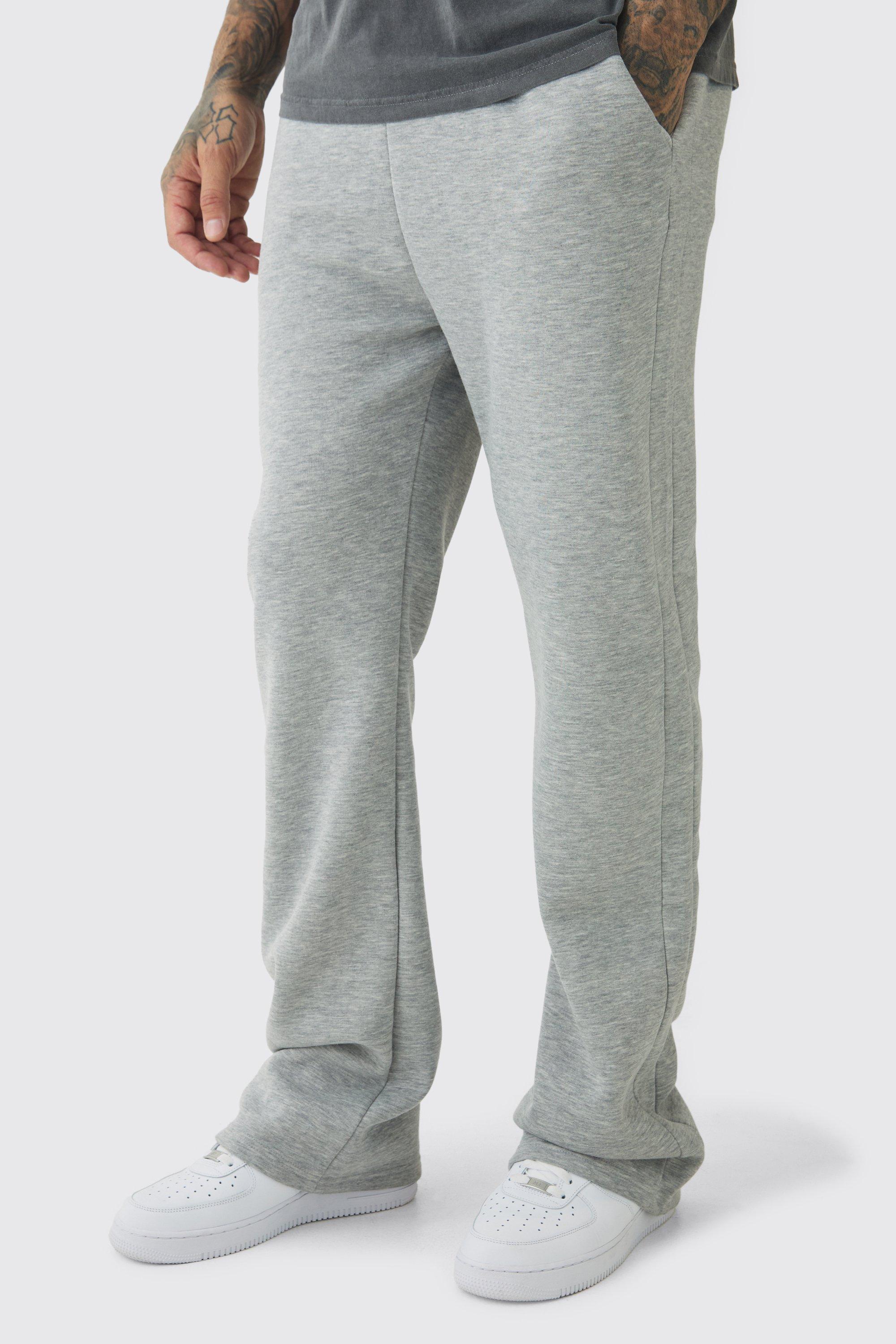 Pantaloni tuta Tall rilassati con inserti, Grigio