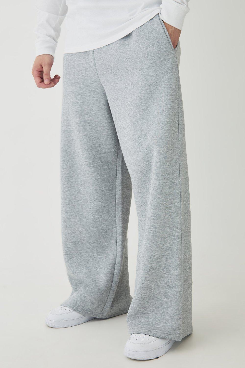 Image of Pantaloni tuta Tall Basic a gamba super ampia, Grigio