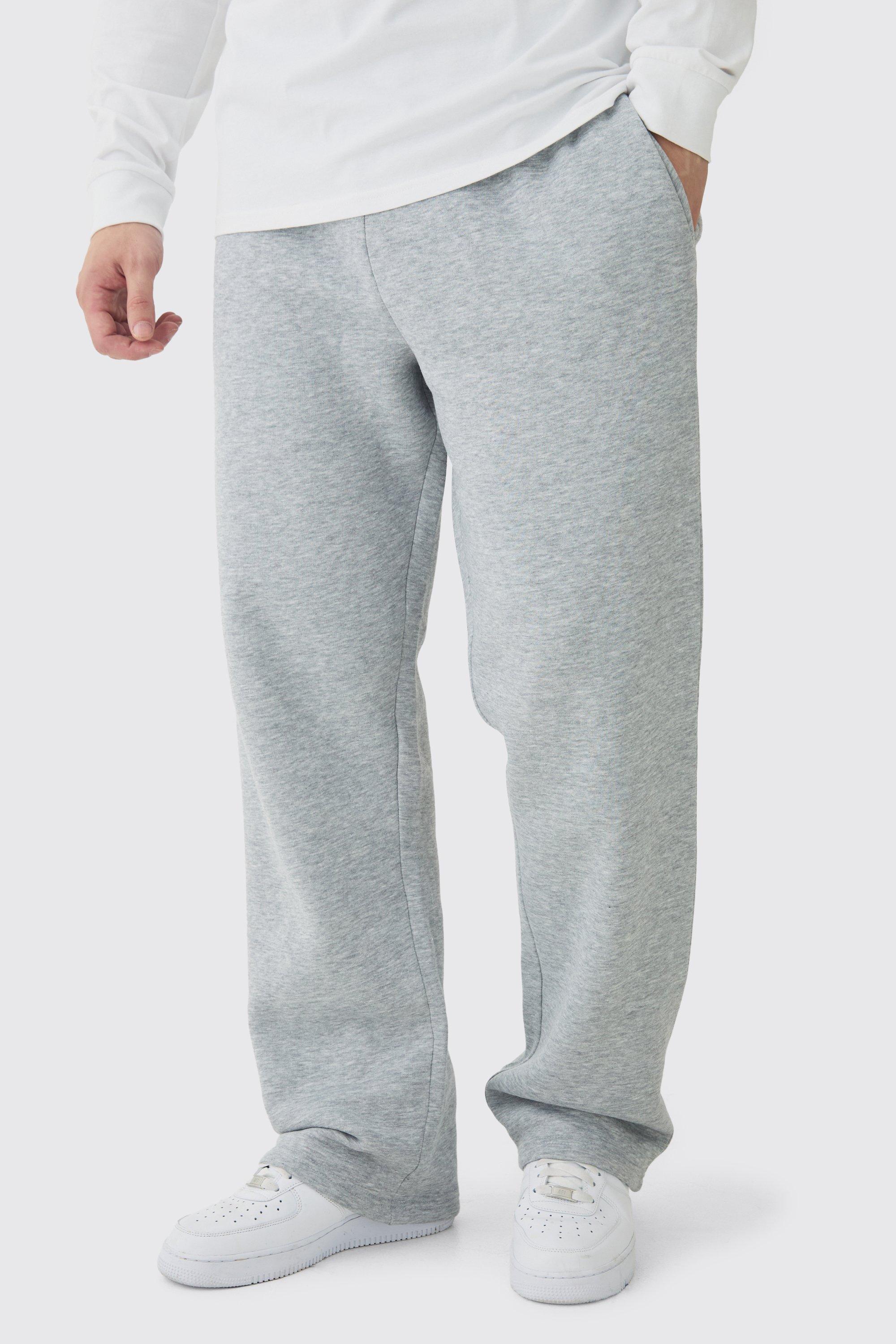 Pantaloni tuta dritti Tall Basic, Grigio