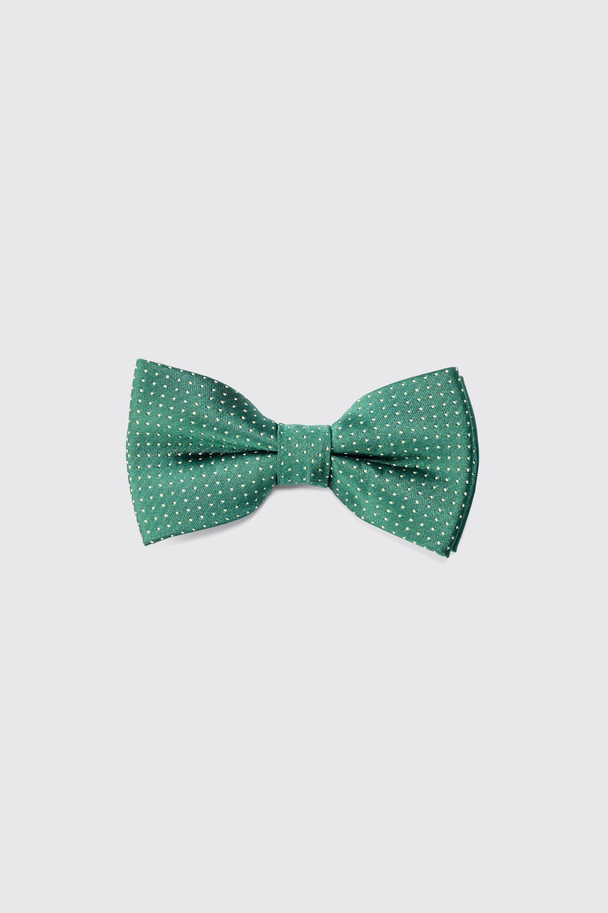 Mens Green Suit Bow Tie, Green