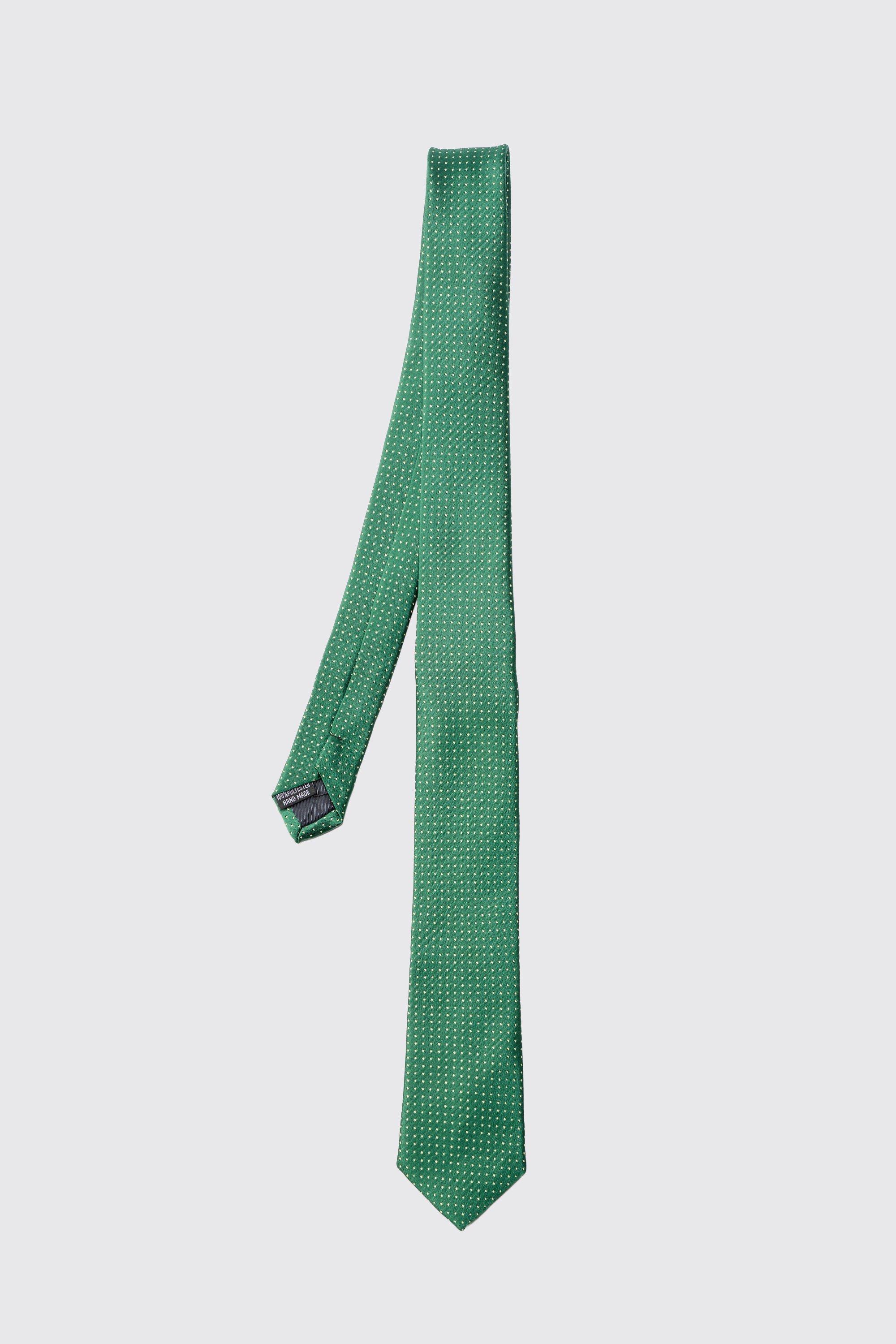 Mens Green Suit Tie, Green