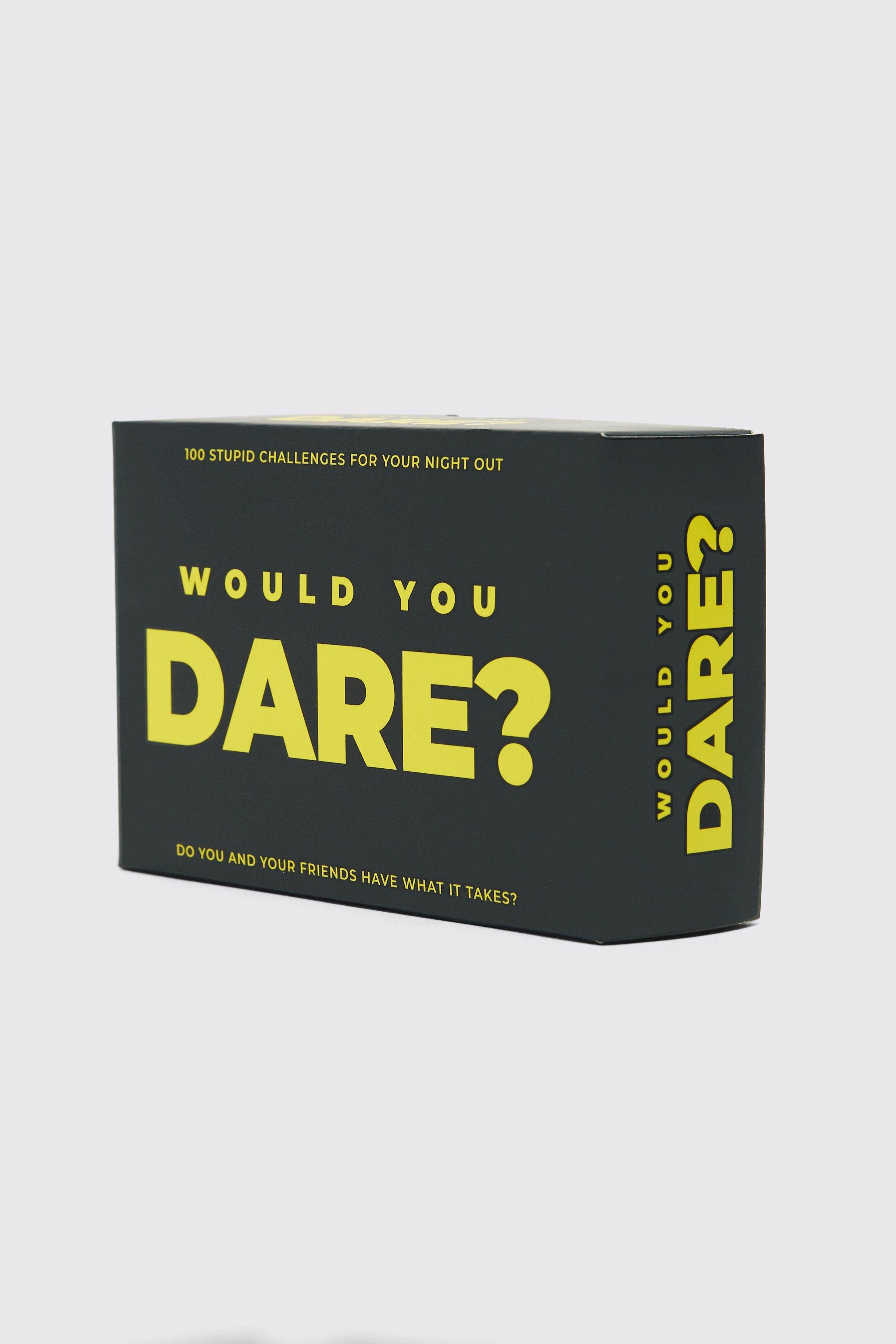 Mens White Would You Dare Game, White