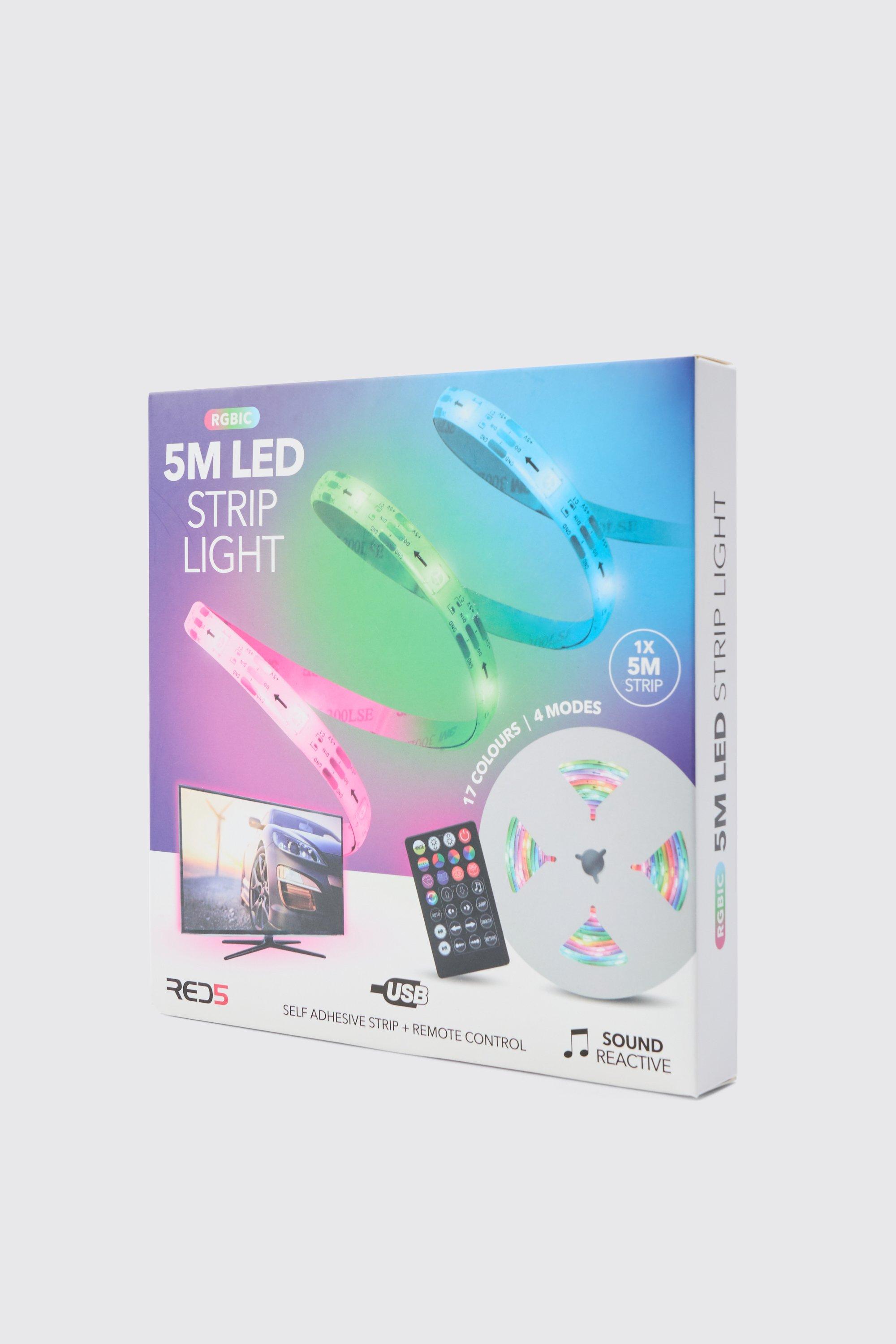 Mens White 5m LED Light Strip, White
