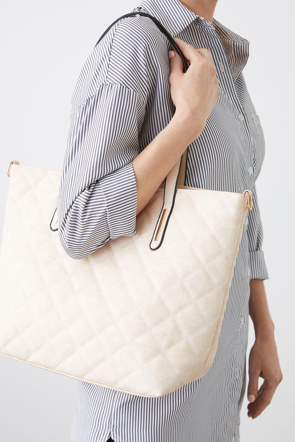 Womens Faith: Arabella Quilted Tote Bag