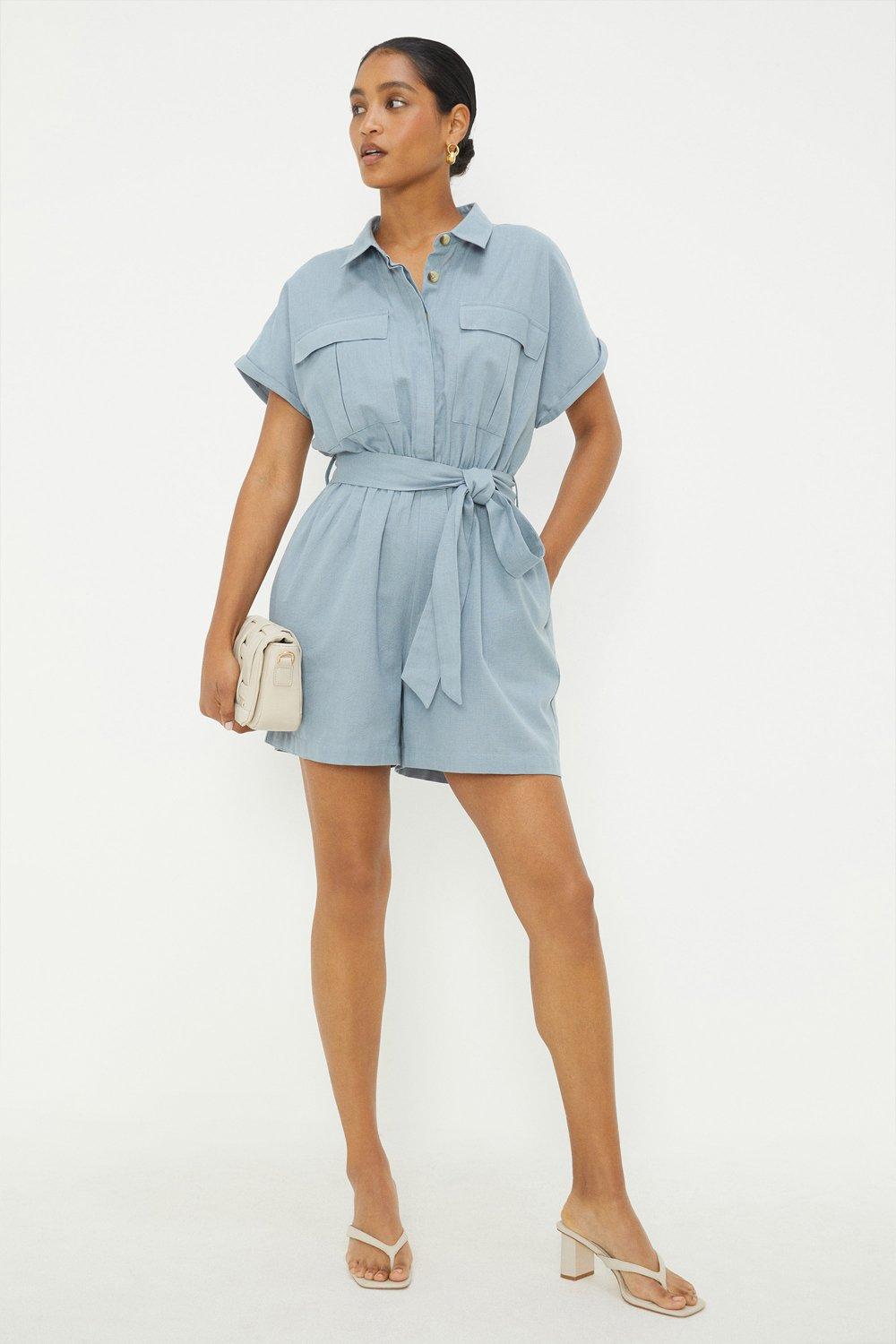 Womens Utility Playsuit