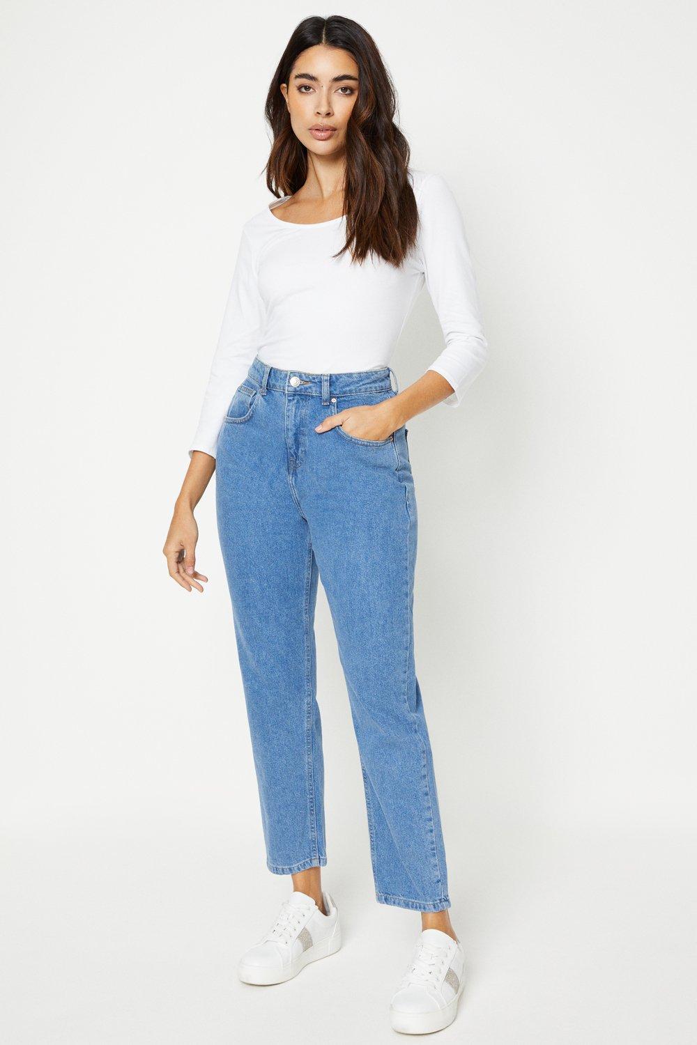 Womens Relaxed Mom Jeans