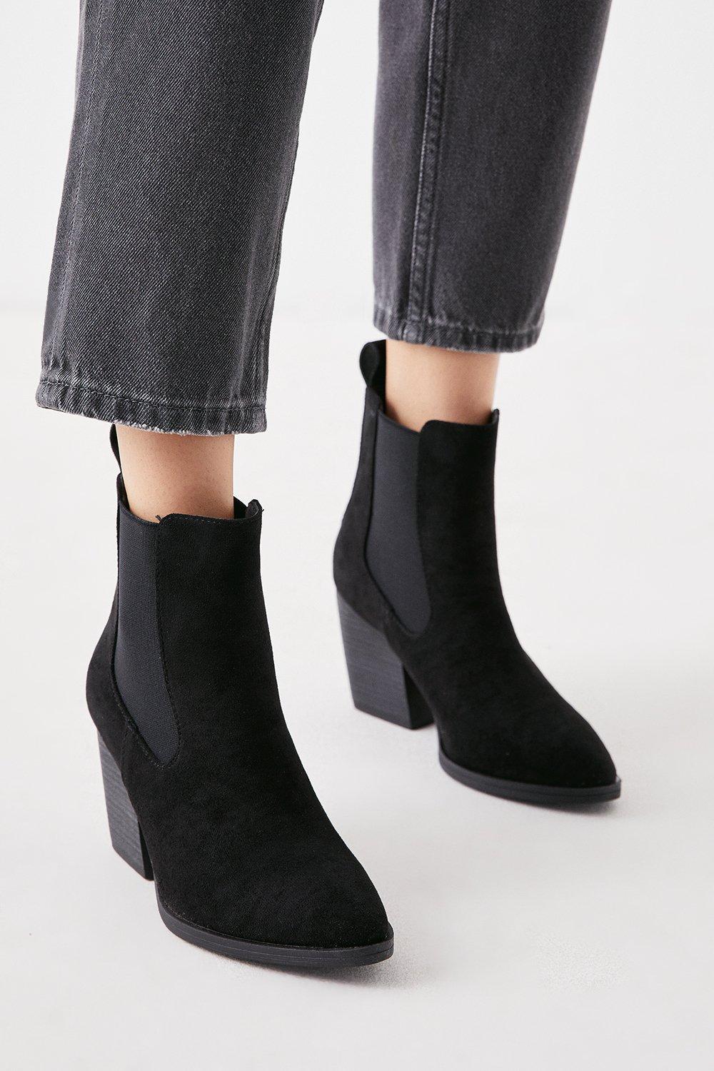 Womens Amanda Casual Ankle Boots