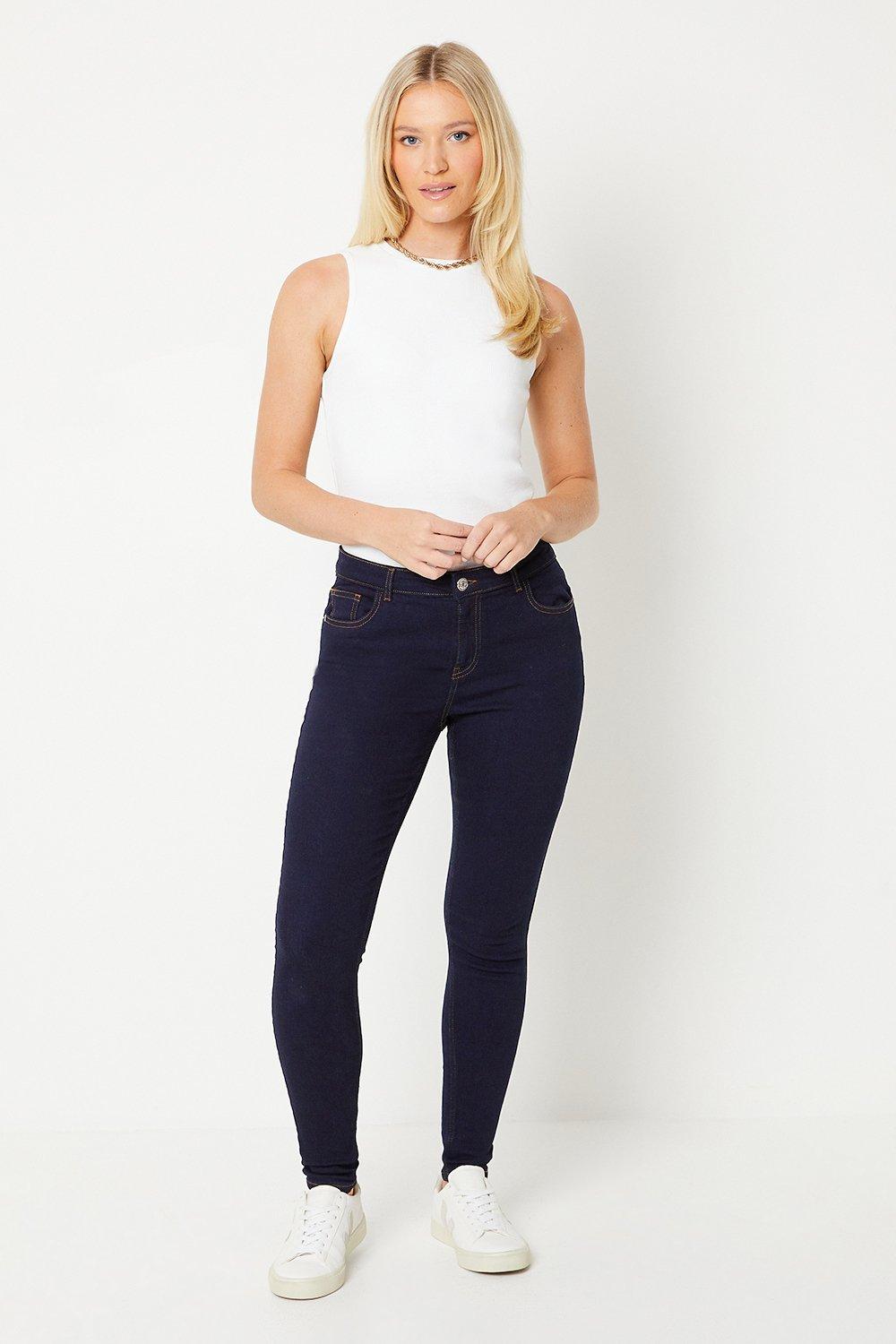 Womens Comfort Stretch Skinny Jeans
