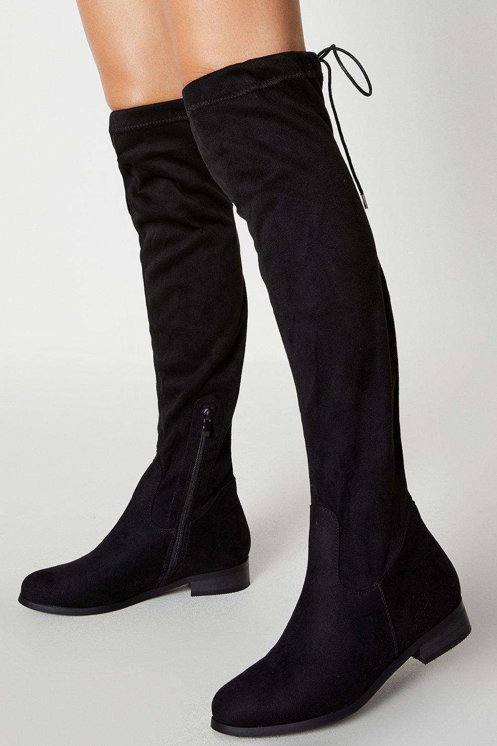 Womens Kelly Flat Over The Knee Boots