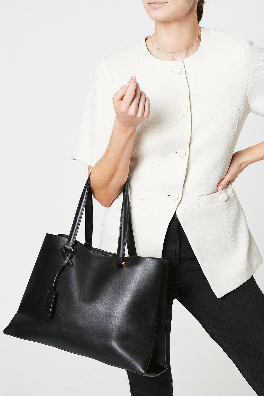 Womens Tatiana Premium Tote Bag With Inside Pocket
