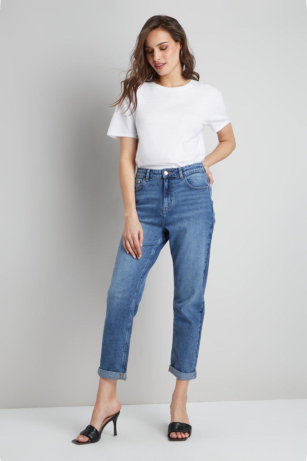 Womens Tall Mom Jeans