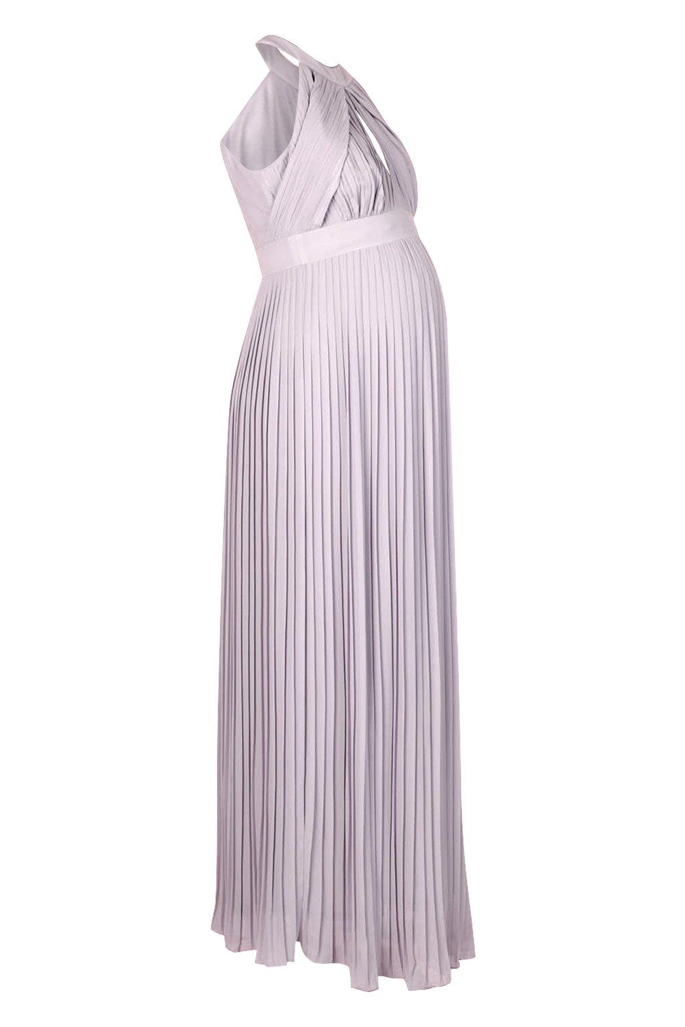 light grey occasion dress