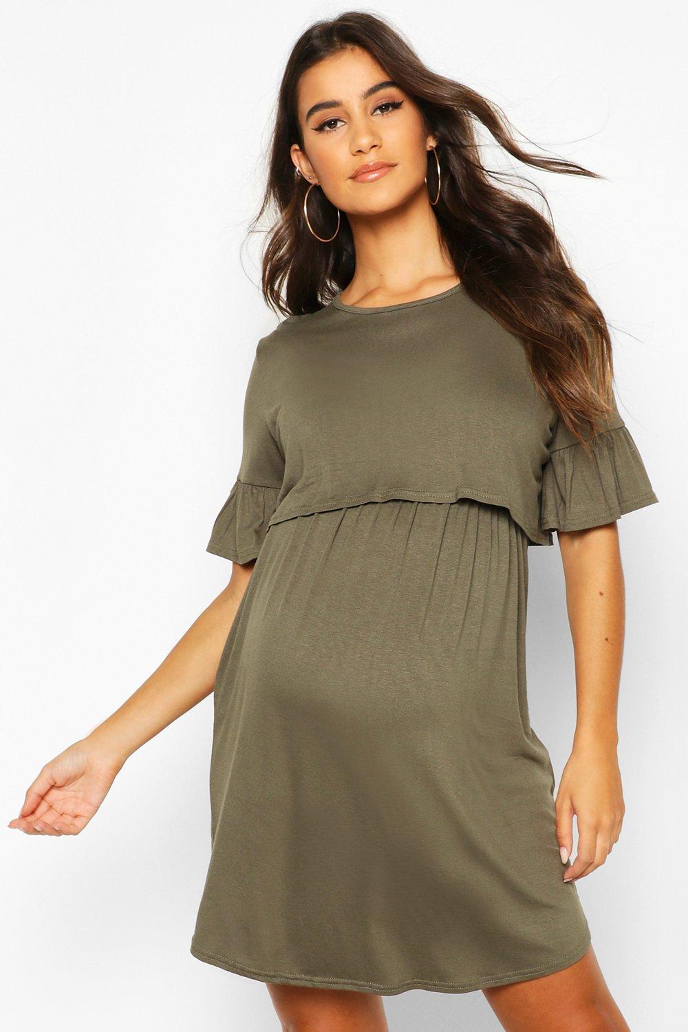 boohoo nursing dress