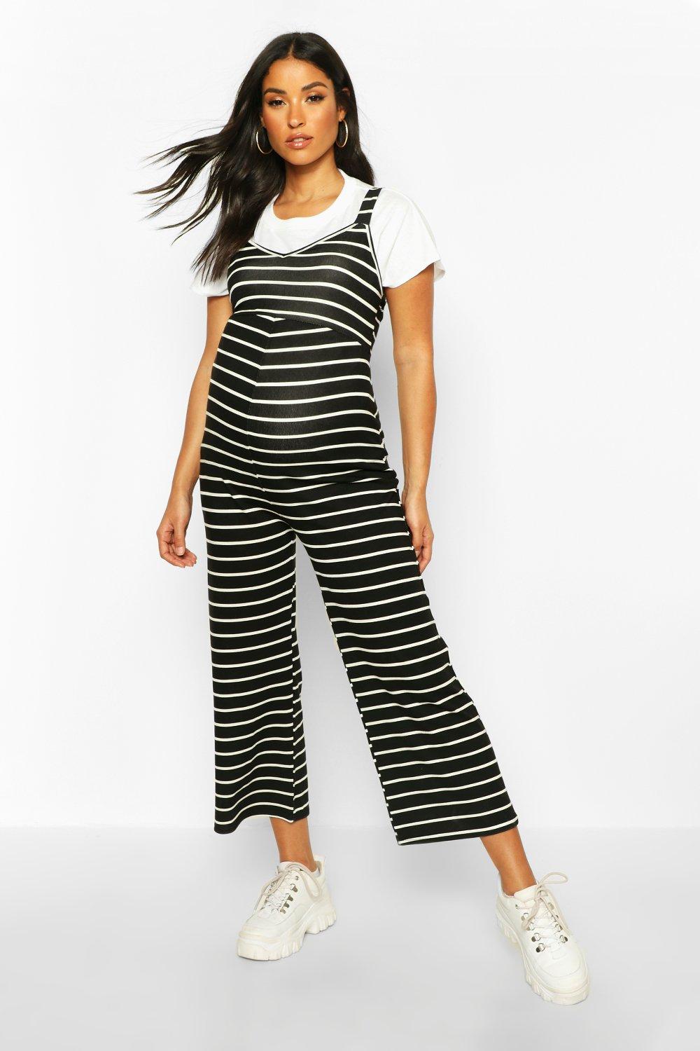 pinafore jumpsuit boohoo