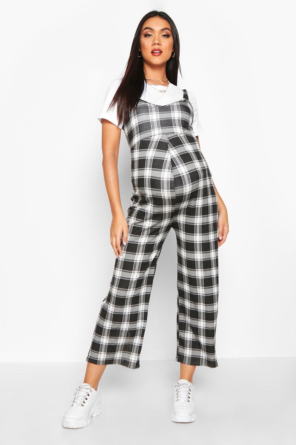 pinafore culotte jumpsuit
