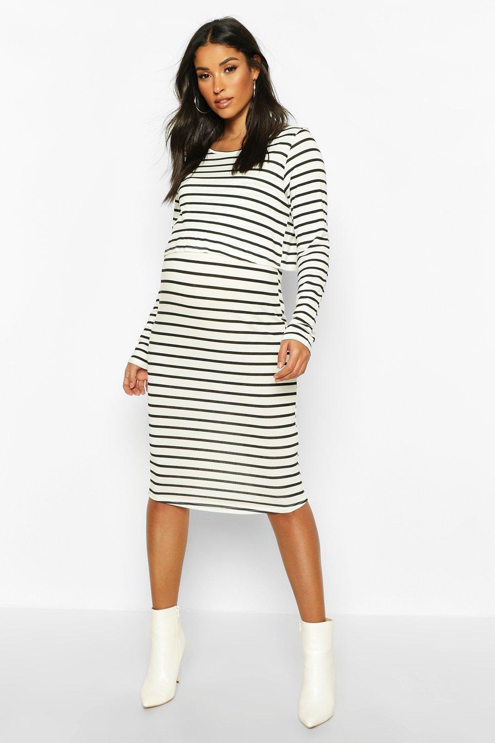 nursing long sleeve dress