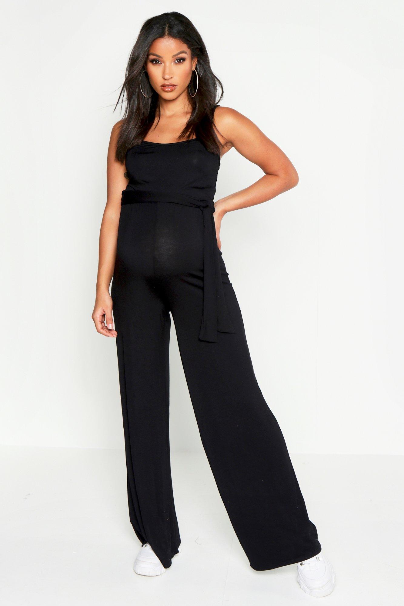 maternity wide leg jumpsuit