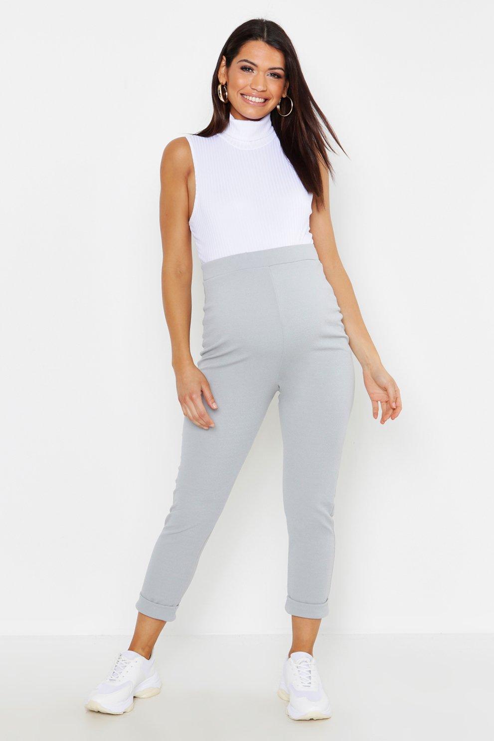

Брюки с манжетами для беременных, Light grey