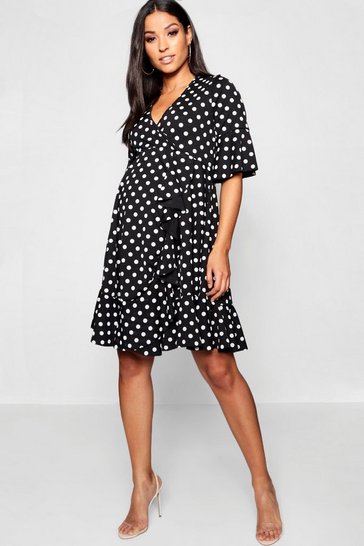 Black Polka Dot Dress