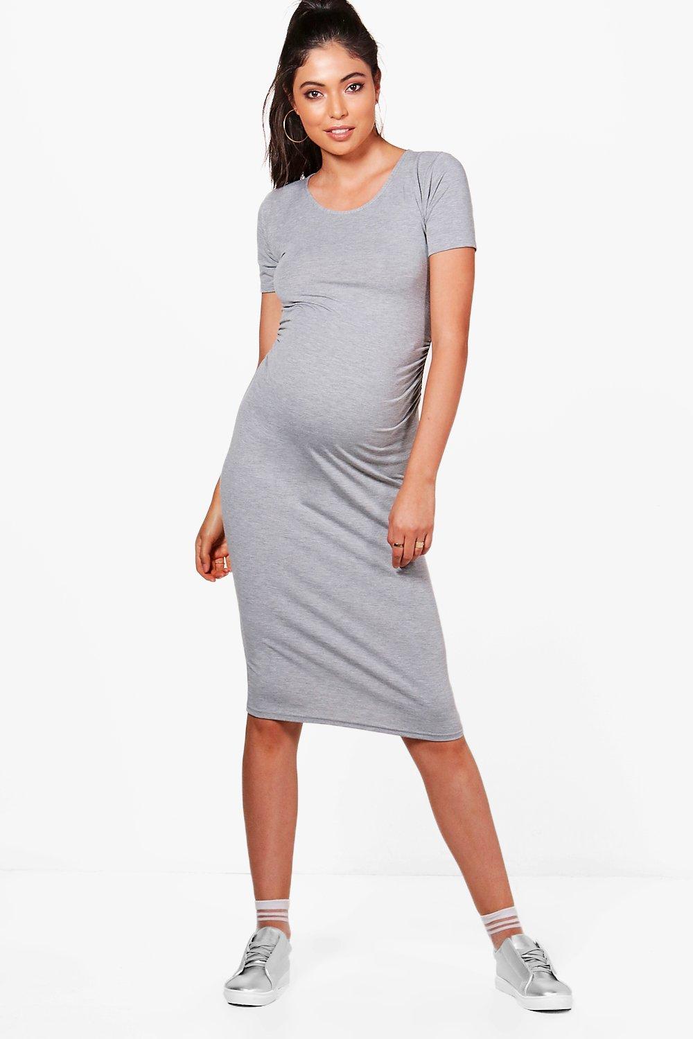 maternity shorts boohoo