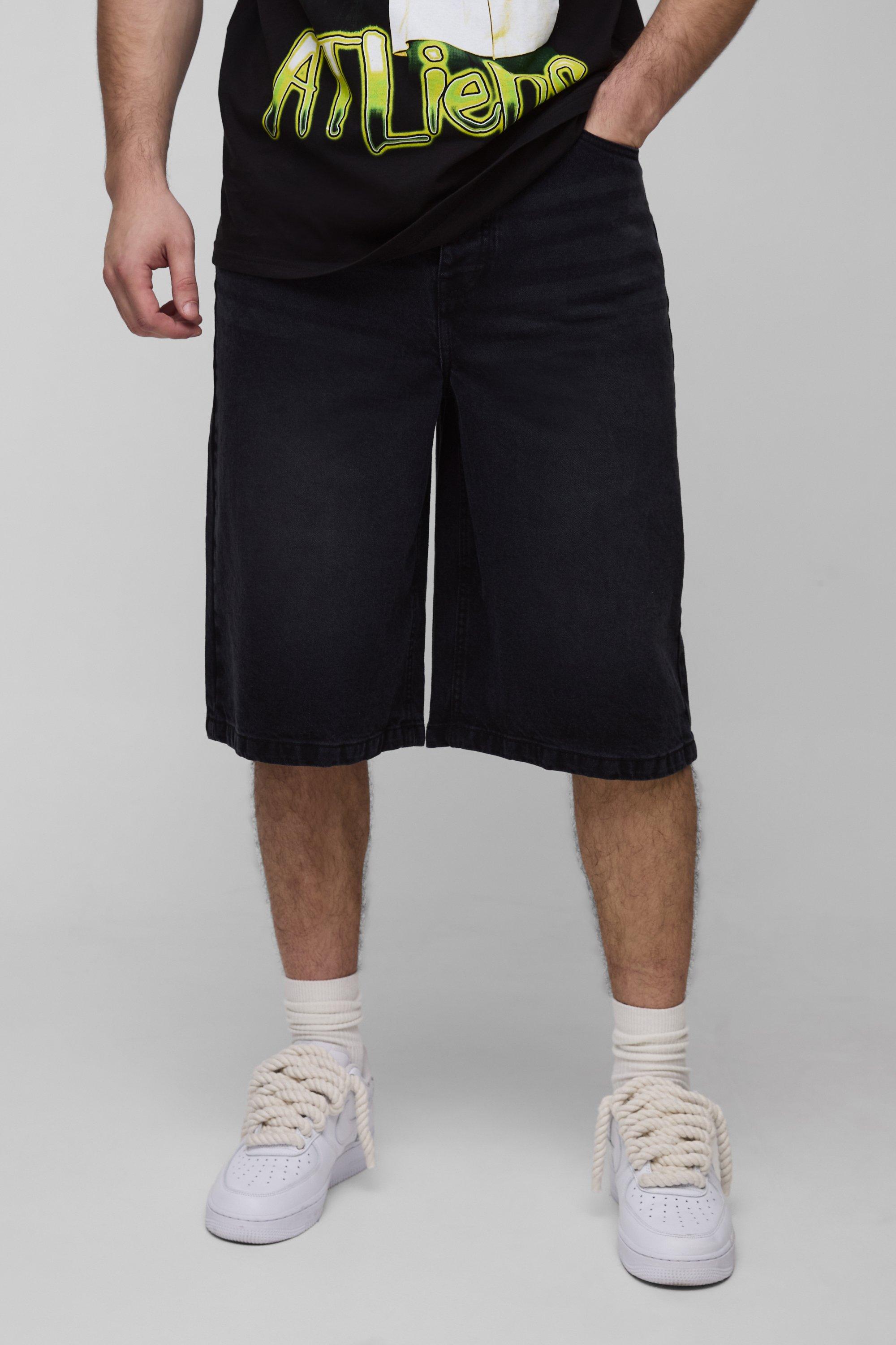Pantaloni tuta Tall rilassati con pieghe in vita, Nero
