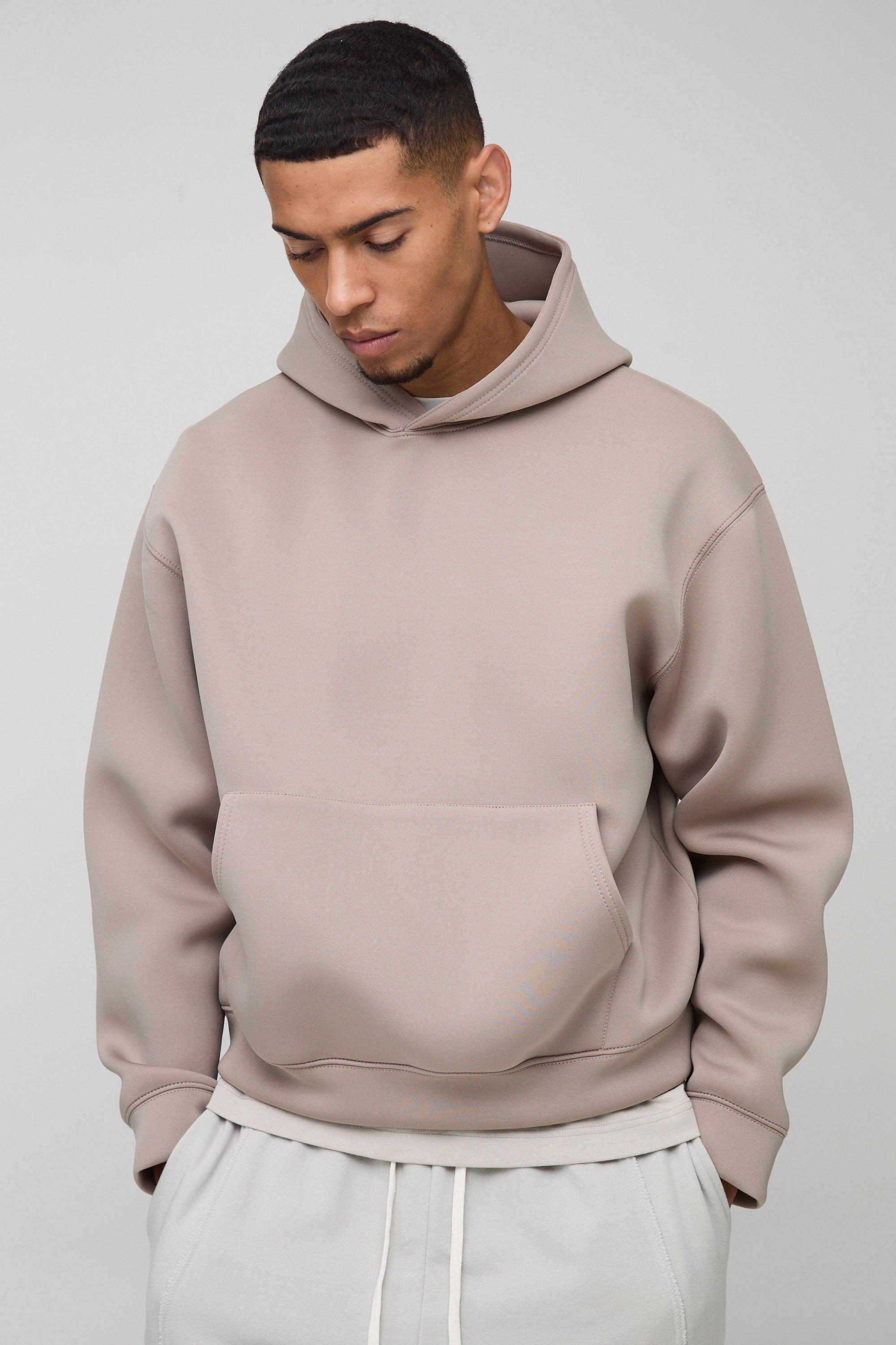 Men's Brown Hoodies | boohooMAN USA