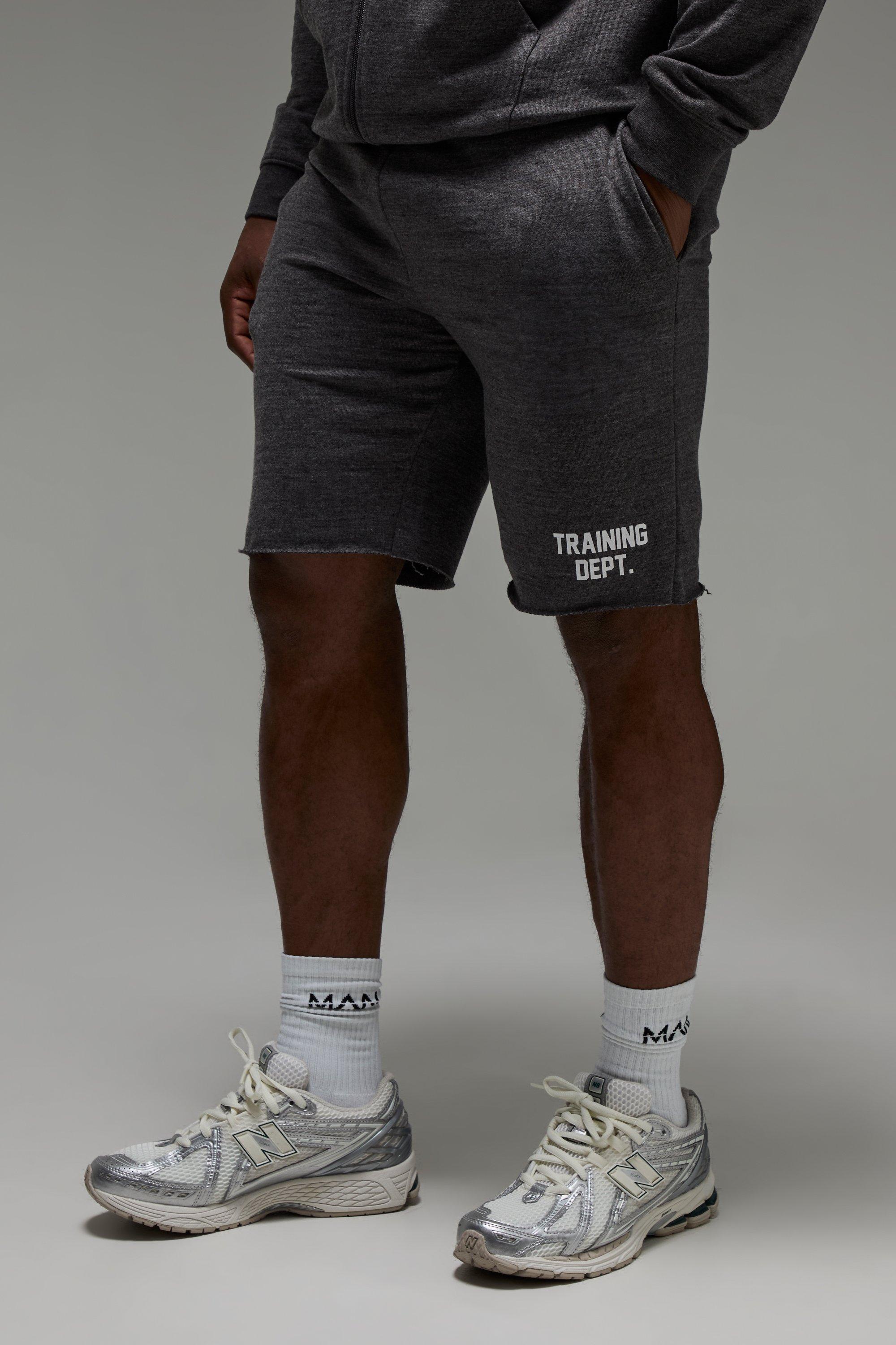 Pantaloncini comodi Man Active x Everlast da 22 cm, Grigio